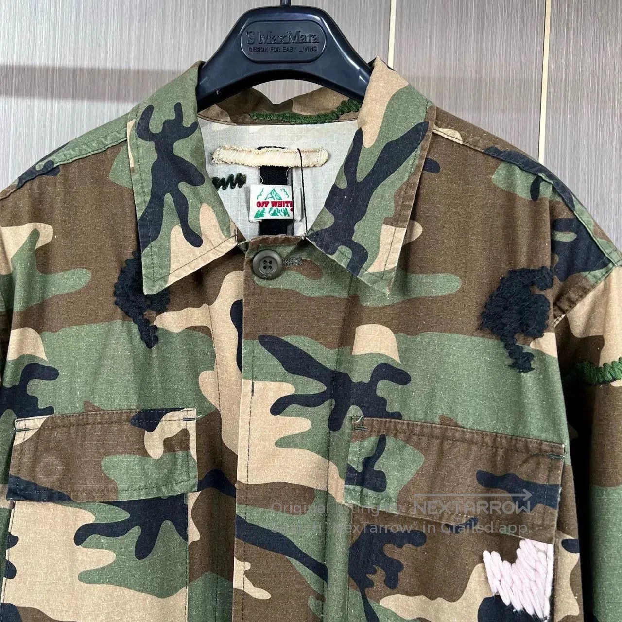 Off-White Off-White Camouflage Ribbon Jacket. Size US S / EU 44-46 / 1 - 4 Thumbnail
