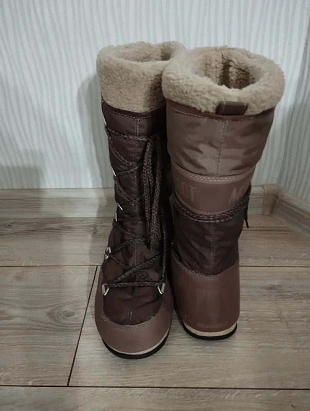 Moon Boot Moon Boot Monaco size 40 snow boots brown Size US 7.5 / IT 37.5 - 3 Thumbnail