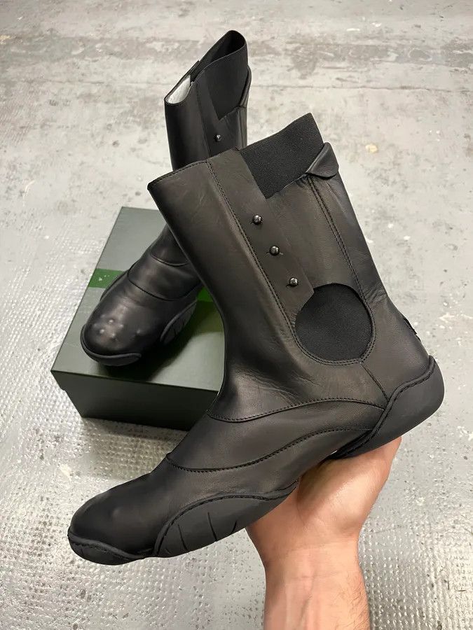 Marithe + Francois Girbaud Marithé + François Girbaud Toa Ninja Black Boots Size US 8 / IT 38 - 1 Thumbnail