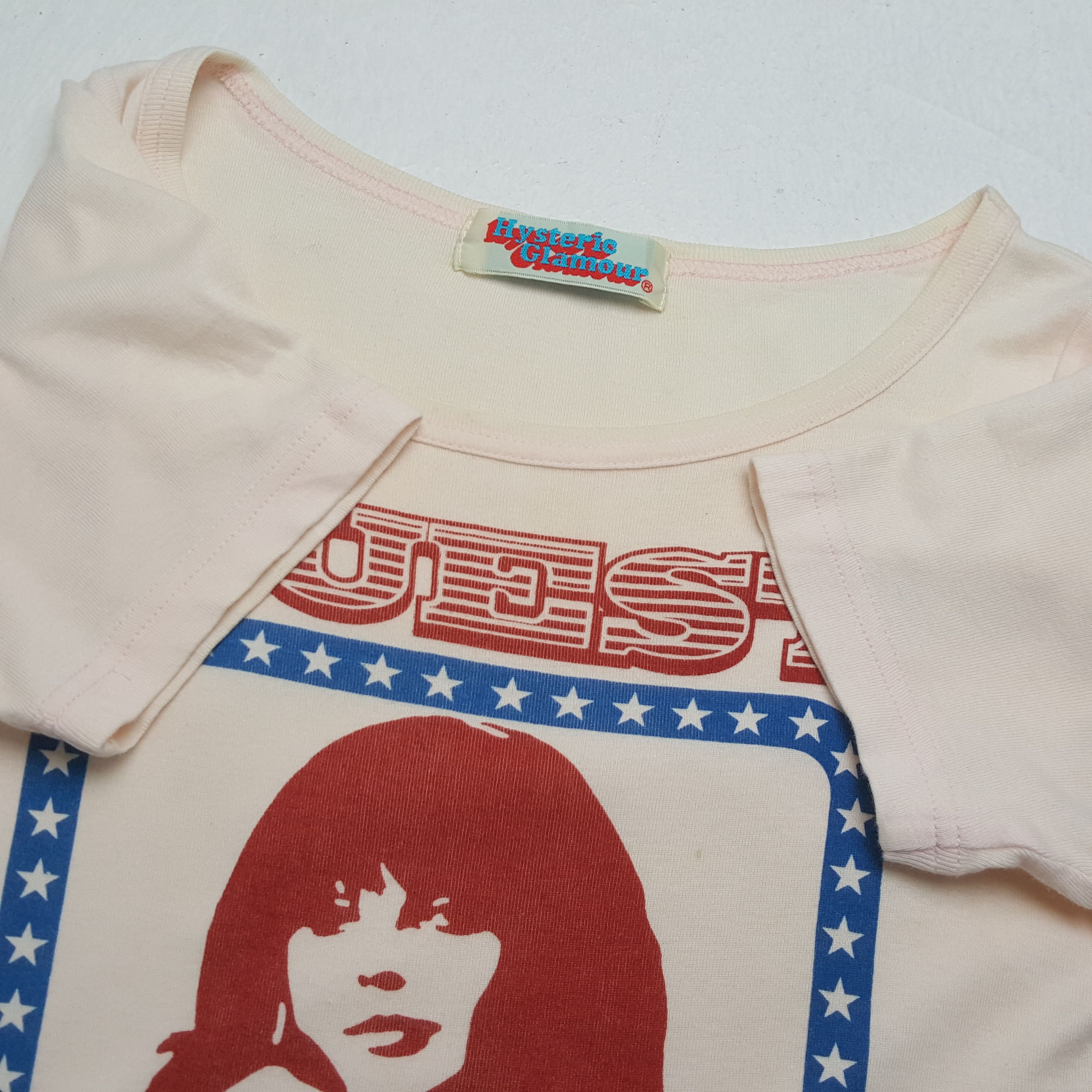 Hysteric Glamour × Japanese Brand × Vintage Vintage HYSTERIC GLAMOUR Japanese Fashion Brand T-Shirts Size XS / US 0-2 / IT 36-38 - 6 Thumbnail