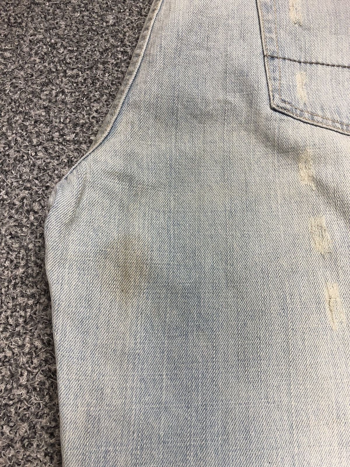 Abercrombie & Fitch Vintage Crazy Distressed Abercrombie And Fitch Flare Jeans Size US 33 - 18 Thumbnail