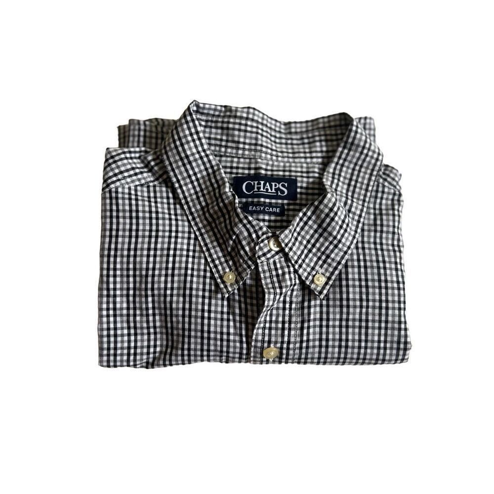Chaps CHAPS Easy Care Button Front Shirt size XL Size US XL / EU 56 / 4 - 5 Thumbnail