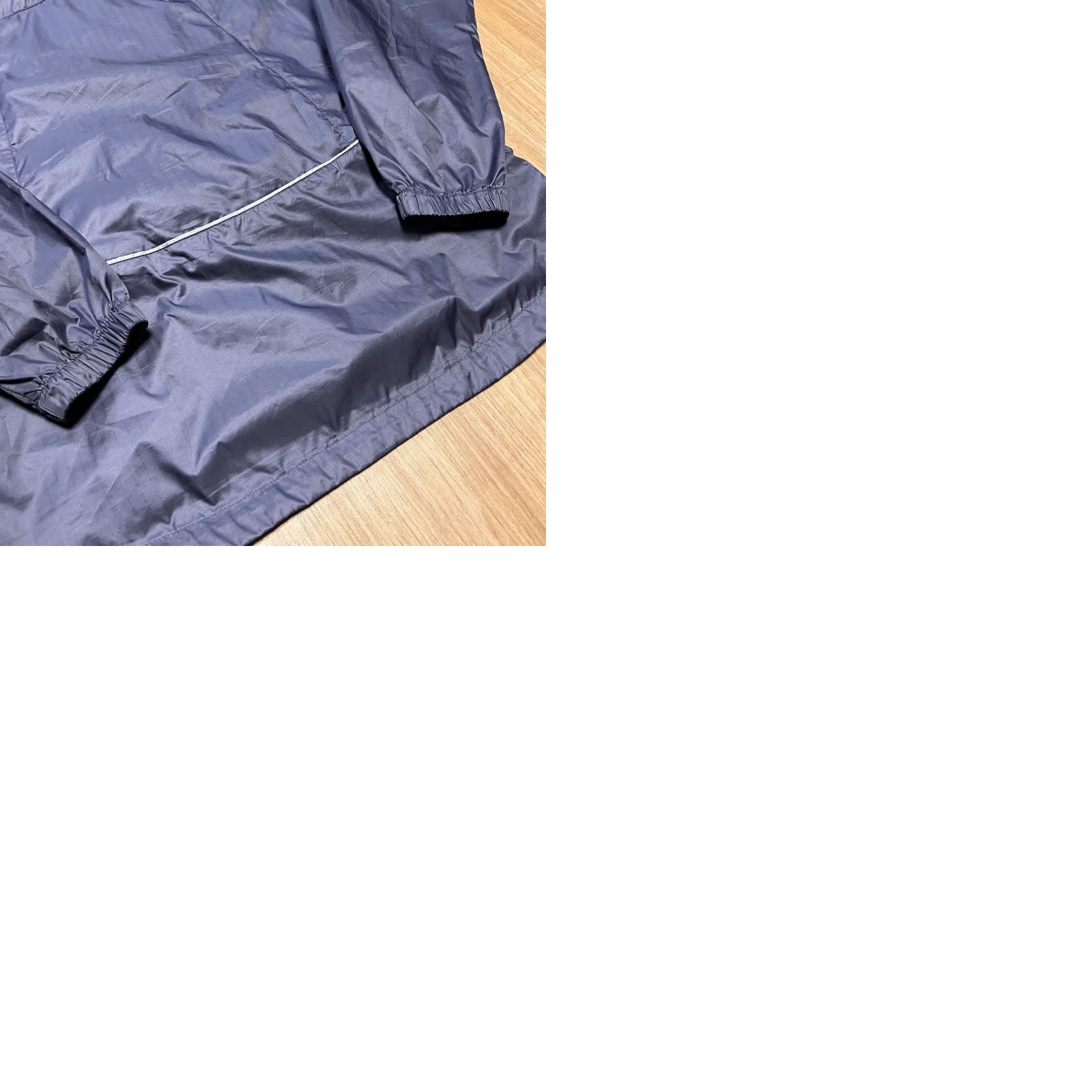 Nike VINTAGE Nike Running Windbreaker Jacket Purple Womens M Full Zip 90s Athleisure Logo Lightweight Zip-Nylon-Backpack Included Size M / US 6-8 / IT 42-44 - 10 Thumbnail