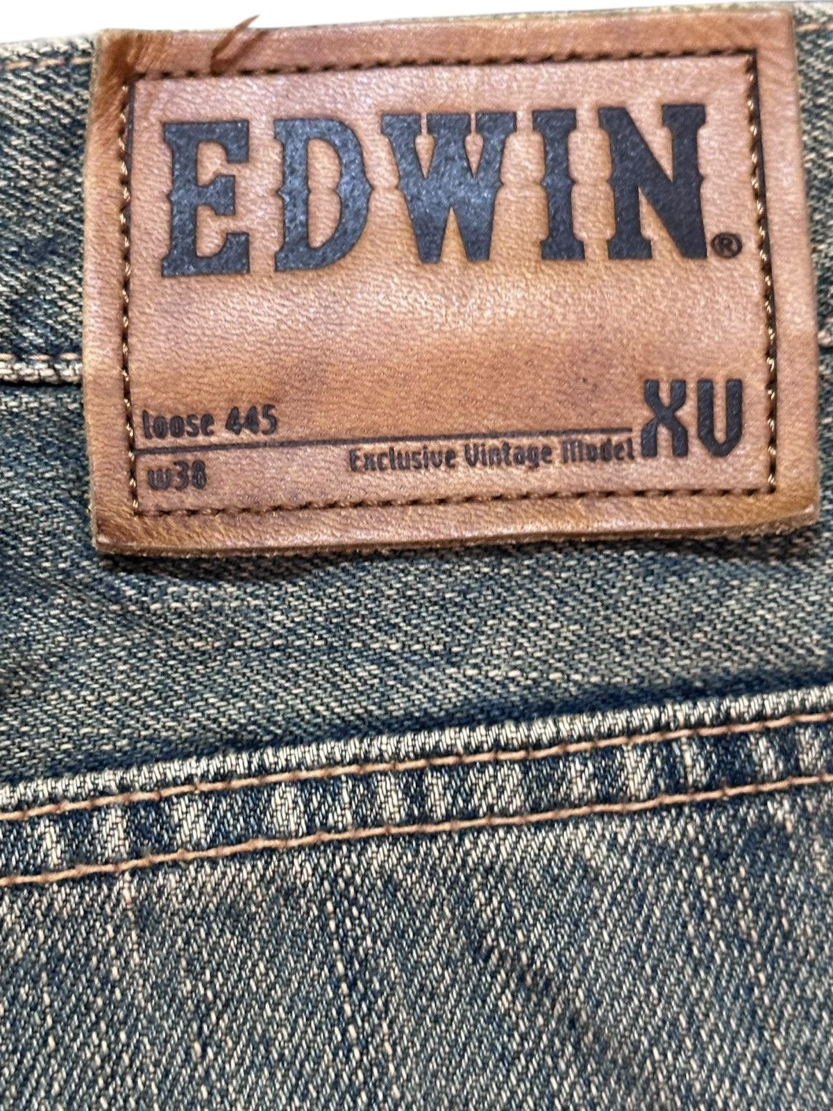 Edwin Vintage Edwin Exclusive Vintage Skater Baggy Mudwash Denim Size US 37 - 8 Thumbnail