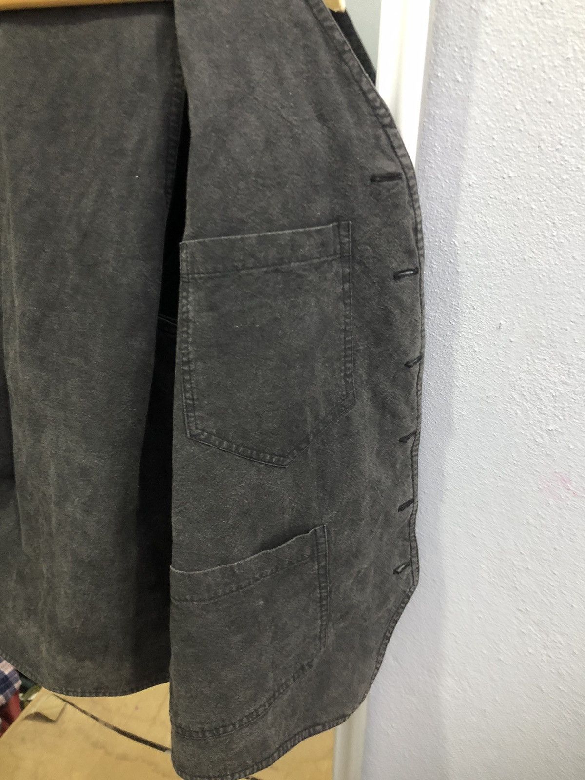 Japanese Brand El Rodeo Japan Patchwork Artisan Vest Black Faded Boho Craft Size US S / EU 44-46 / 1 - 8 Thumbnail