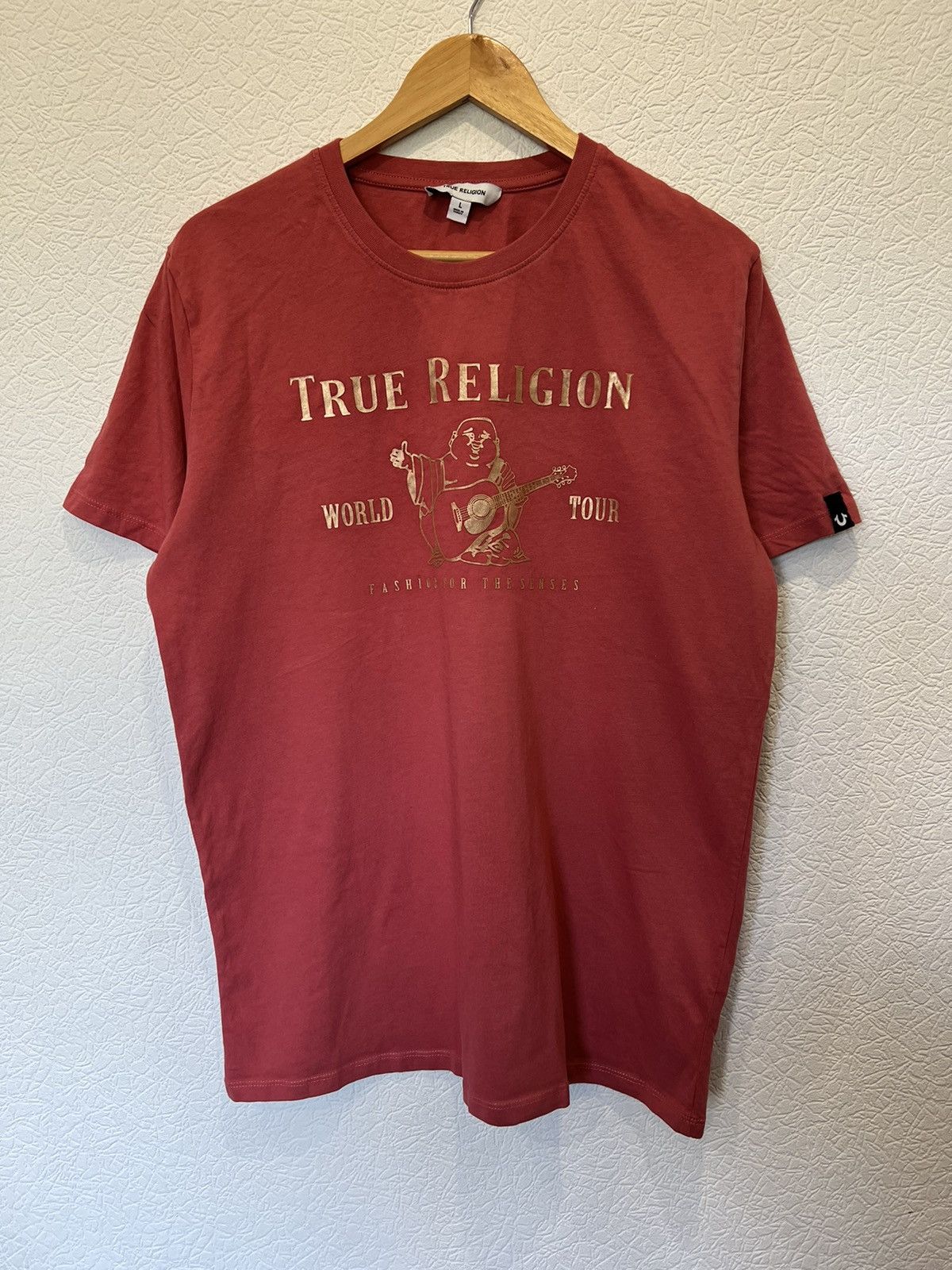 True Religion True Religion Pink T Shirt Tee Size US L / EU 52-54 / 3 - 1 Thumbnail
