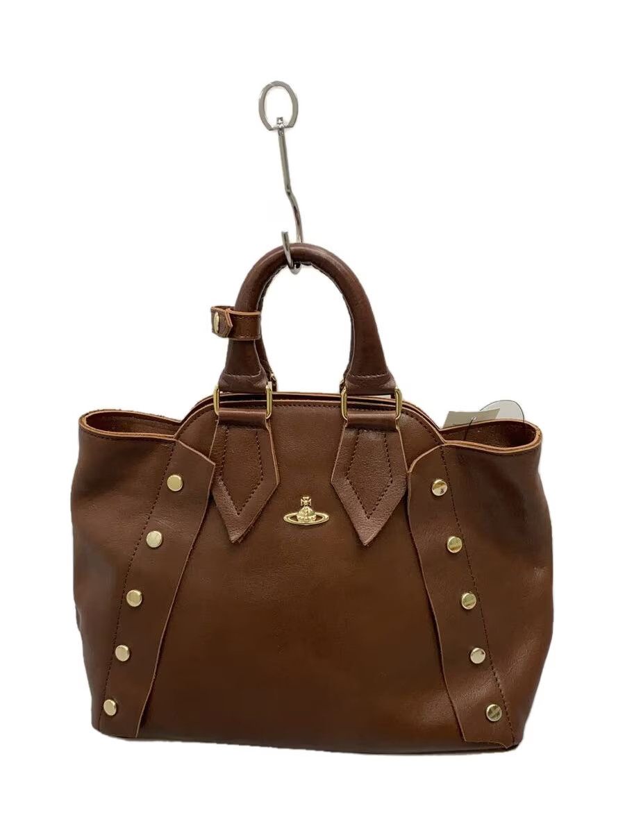 Vivienne Westwood Studded Orb Leather Handbag Size ONE SIZE - 1 Thumbnail