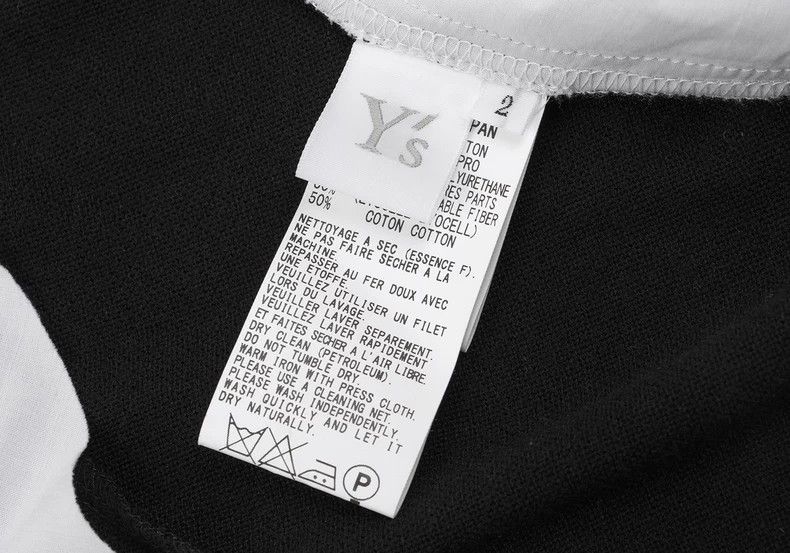 Y's Y's Black and white patchwork cardigan shirt Size US M / EU 48-50 / 2 - 5 Thumbnail