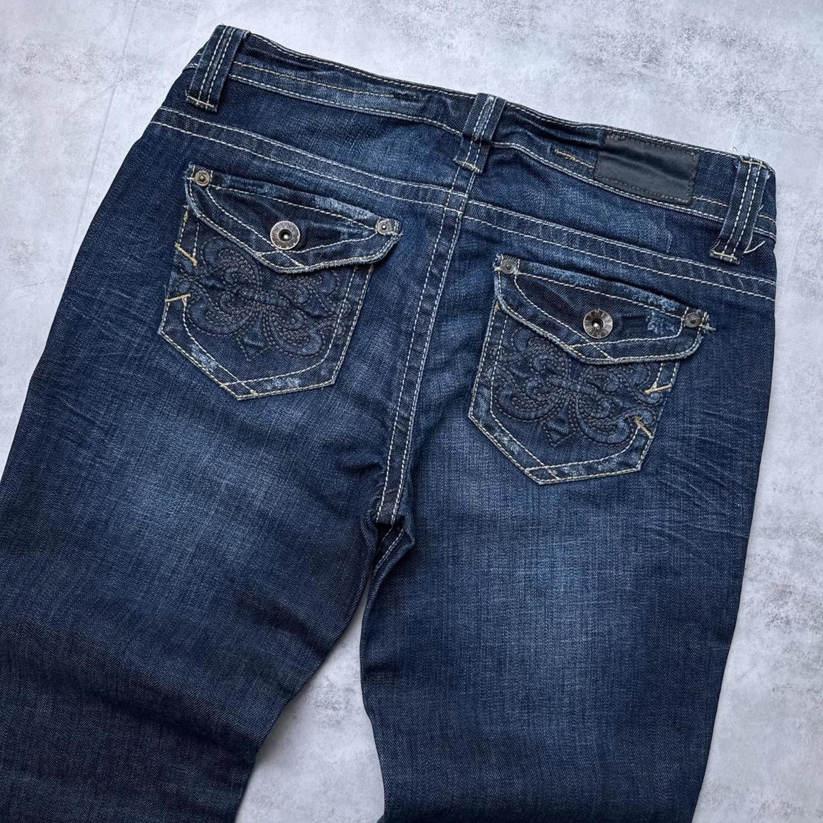 Other Y2K YMI Premium Boot Cut Flared Denim 00s Jeans Size 28" / US 6 / IT 42 - 6 Thumbnail