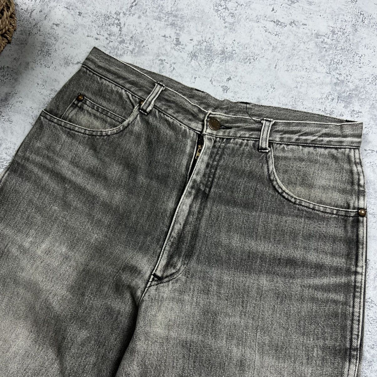 Comme des Garcons Homme 90s Comme Des Garcons Homme Vintage Denim Pants Jeans Size US 30 / EU 46 - 3 Thumbnail