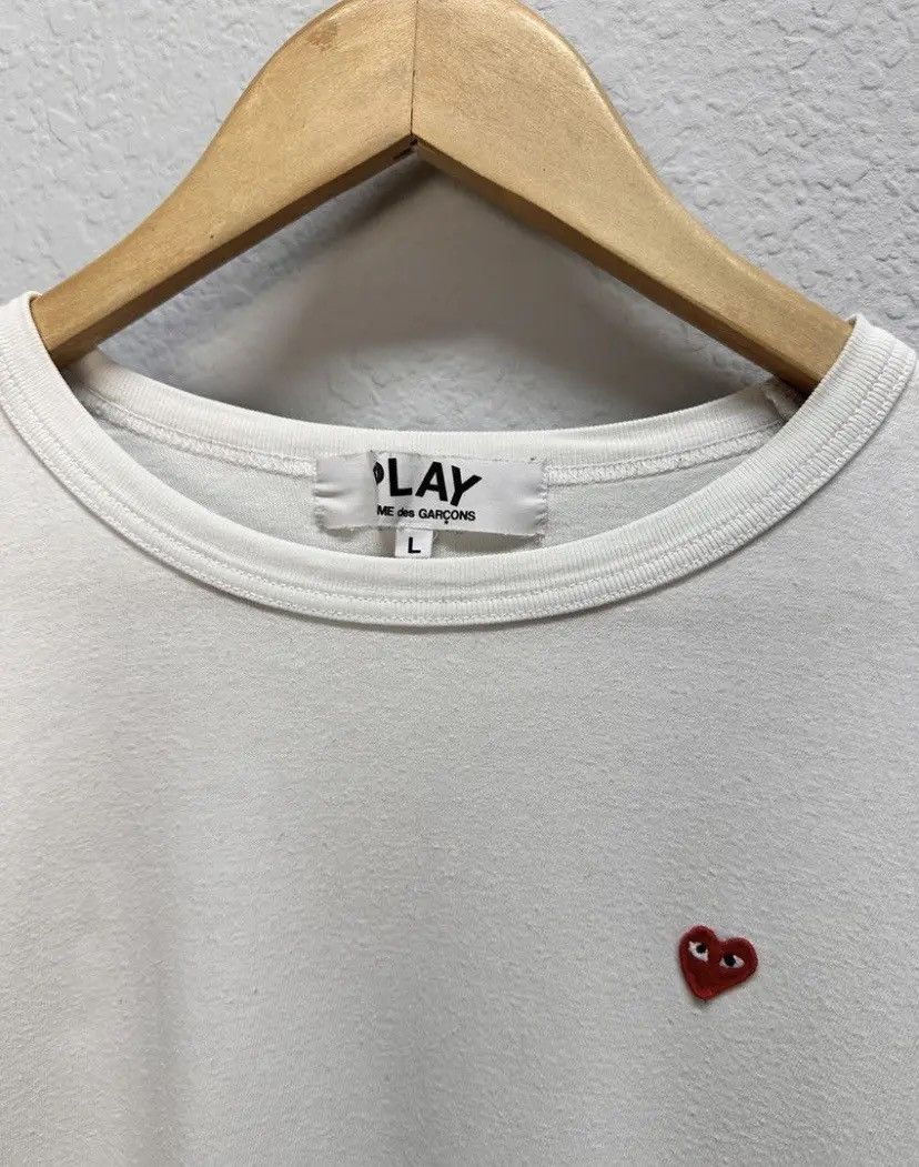 Comme des Garcons × Designer × Japanese Brand Comme Des Garcons Green Love Tee Logo Japanese Size US L / EU 52-54 / 3 - 10 Thumbnail
