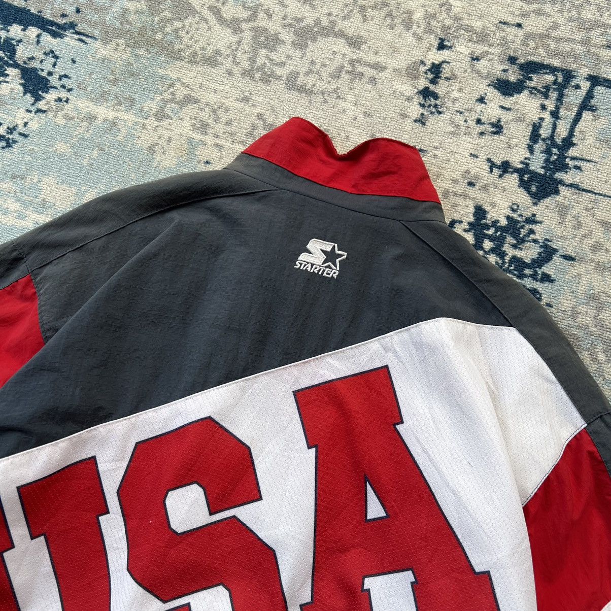 Starter × USA Olympics × Vintage Vintage Sun Faded Atlanta 1996 Olympic Games Starter Jacket Size US XL / EU 56 / 4 - 5 Thumbnail
