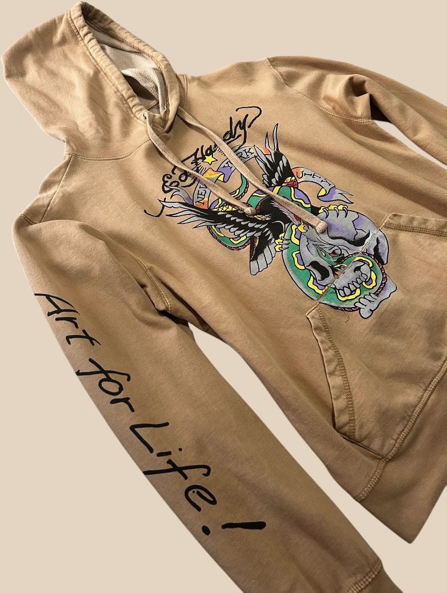 Ed Hardy Ed Hardy NYC Eagle Skull Fleece Hoodie Size US S / EU 44-46 / 1 - 2 Thumbnail