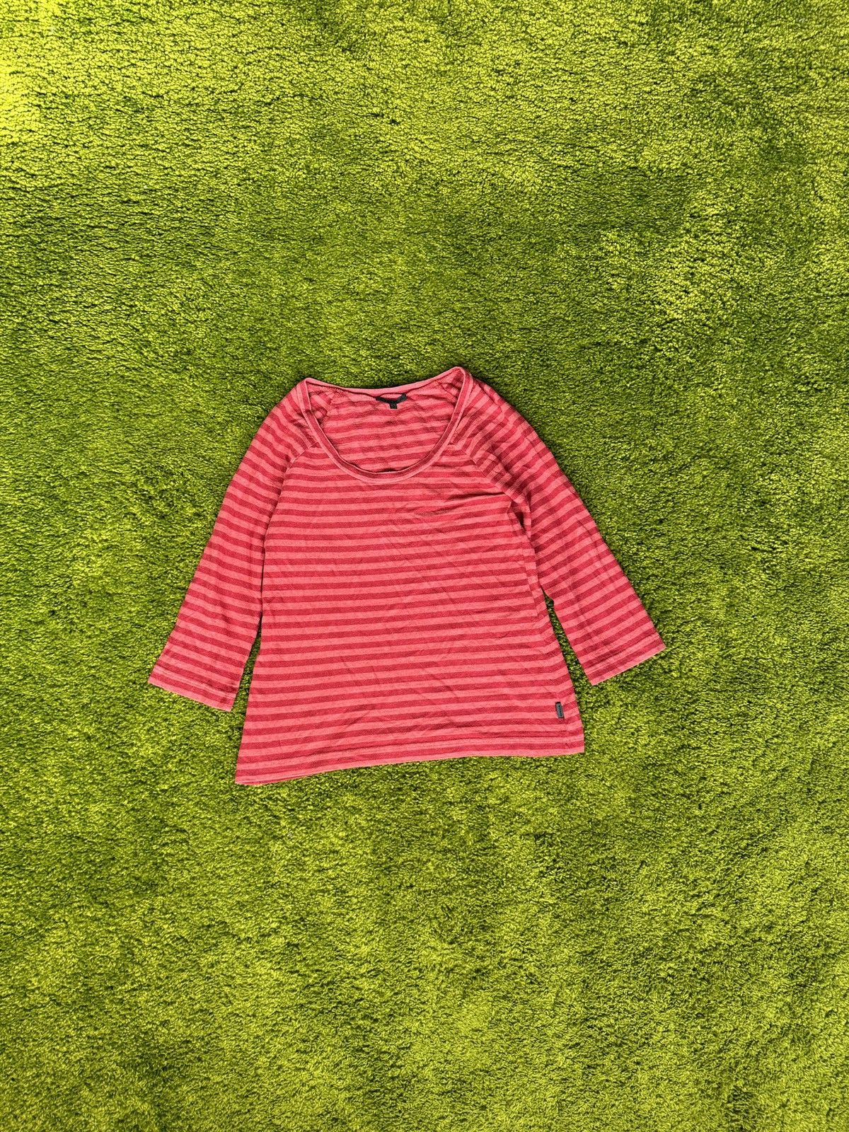 Designer Oska avant garde Hemp blend striped longsleeve Size XS / US 0-2 / IT 36-38 - 1 Thumbnail