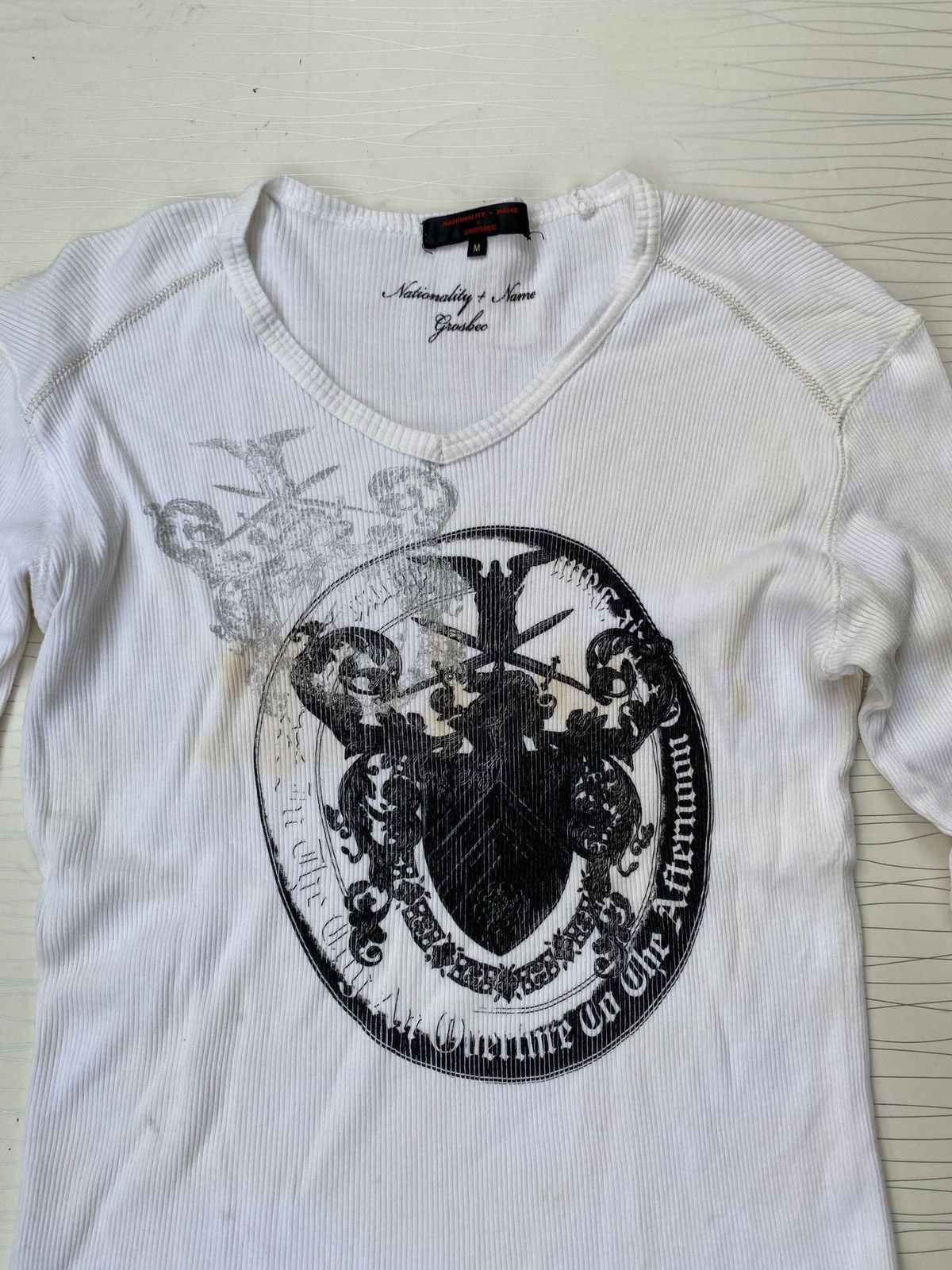 If Six Was Nine Nationality+Name Grosbec Longsleeve Tee Size US M / EU 48-50 / 2 - 2 Thumbnail
