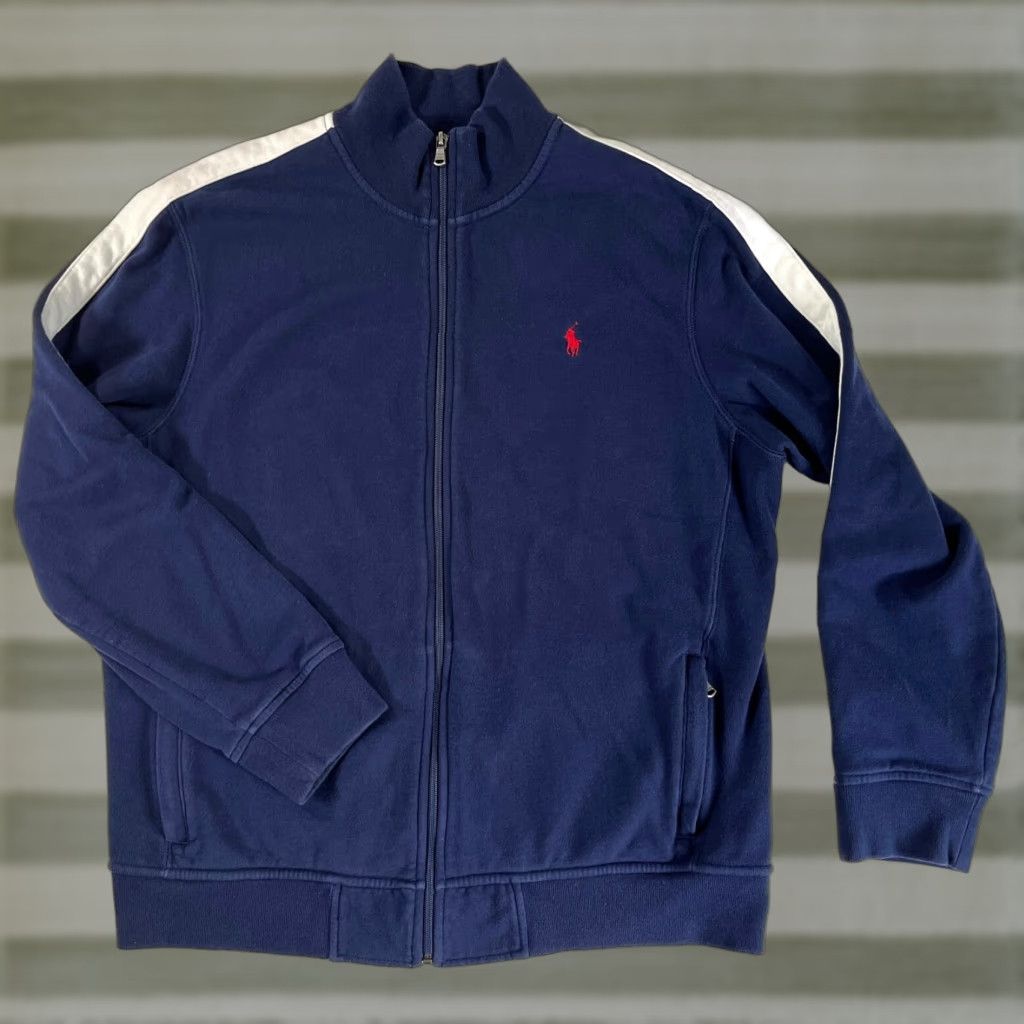Polo Ralph Lauren Polo Ralph Lauren Jacket Navy XL Boy? Mens Track Jacket Navy XL? Size US XL / EU 56 / 4 - 1 Thumbnail