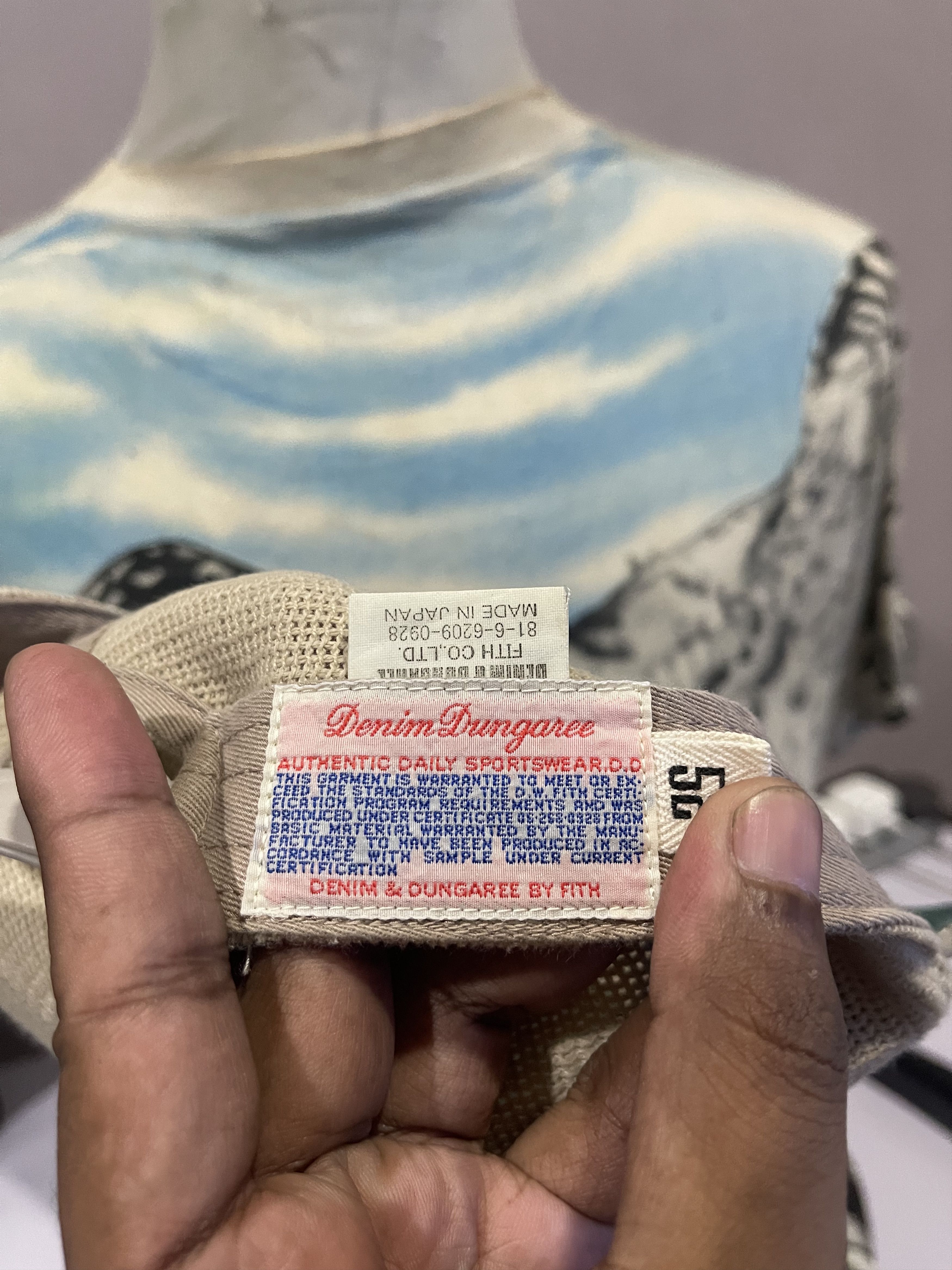 Japanese Brand Denim & Dungaree Japanese cap Size ONE SIZE - 6 Thumbnail