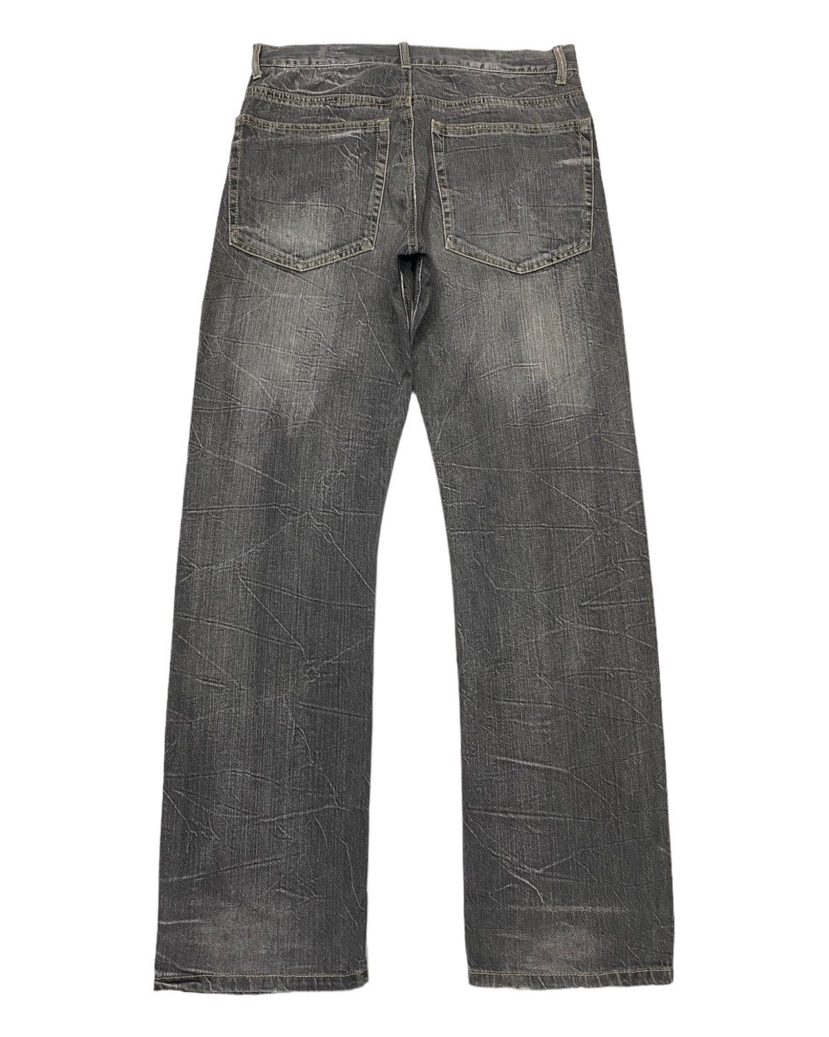 If Six Was Nine RARE JAPANESE JEANS UNBRAND DISTRESSED DENIM JEANS Size US 32 / EU 48 - 2 Thumbnail