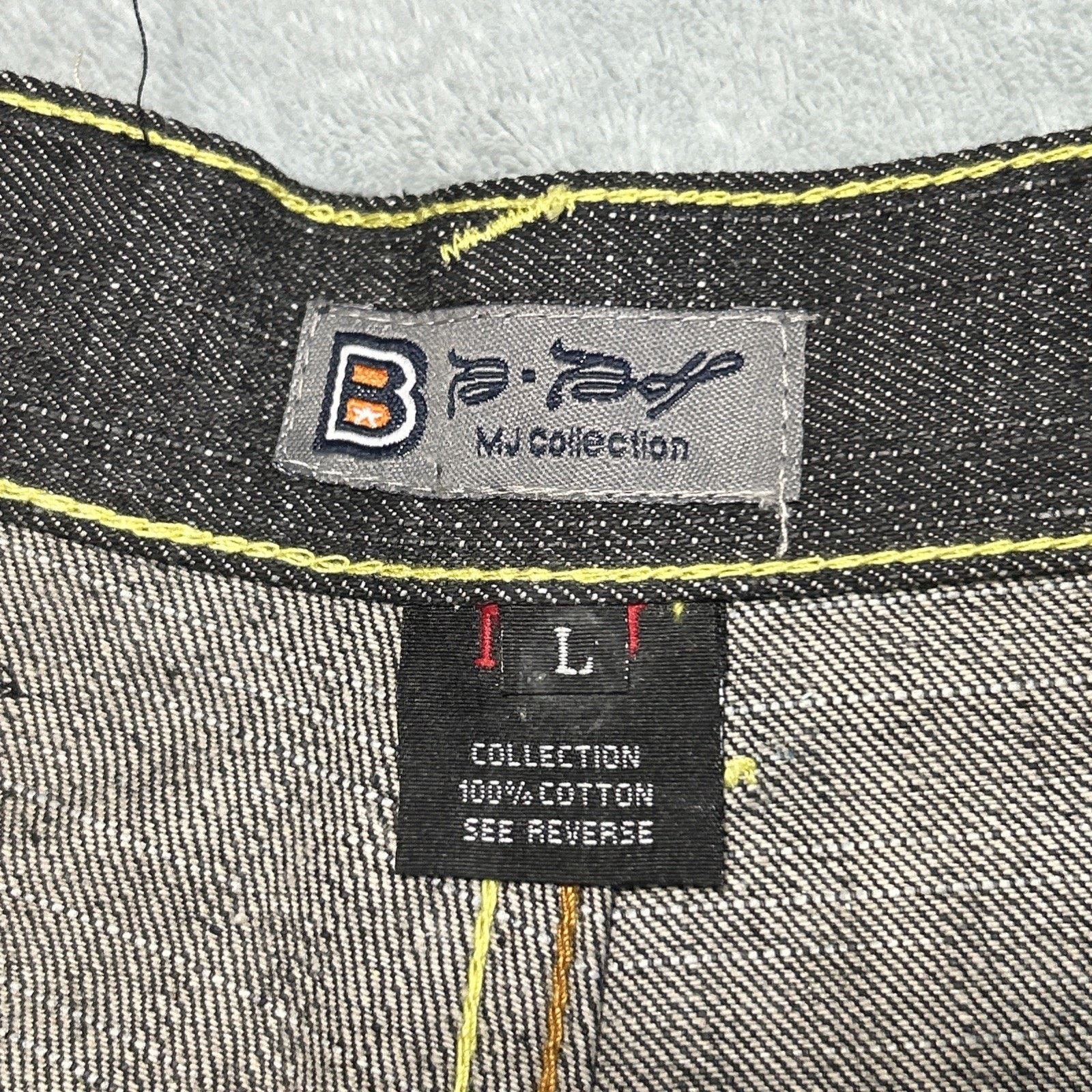 JNCO Beyond Baggy Embroidered Jeans Youth Large 27x20 Loose Wide Size US 27 - 5 Thumbnail