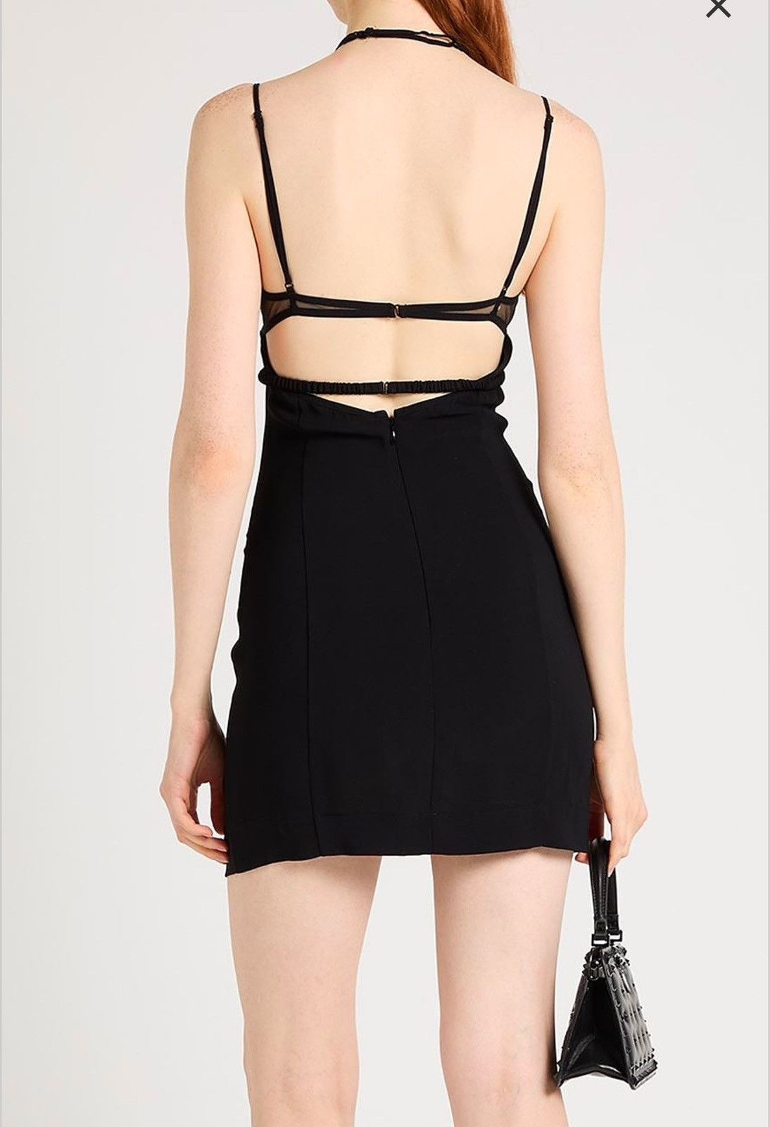 Nensi Dojaka Short Black Dress Size M / US 6-8 / IT 42-44 - 4 Thumbnail