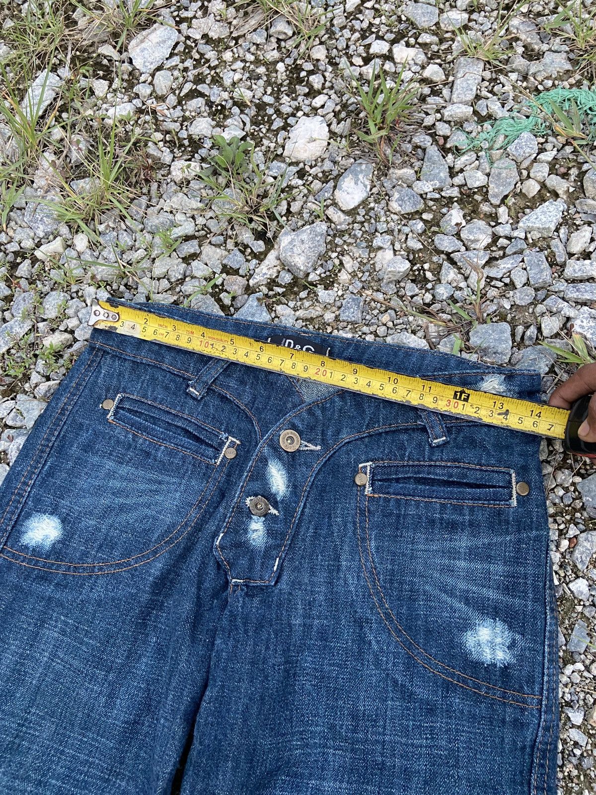 Dolce & Gabbana × Vintage Flare Dolce Gabbana Denim Size US 28 / EU 44 - 3 Thumbnail