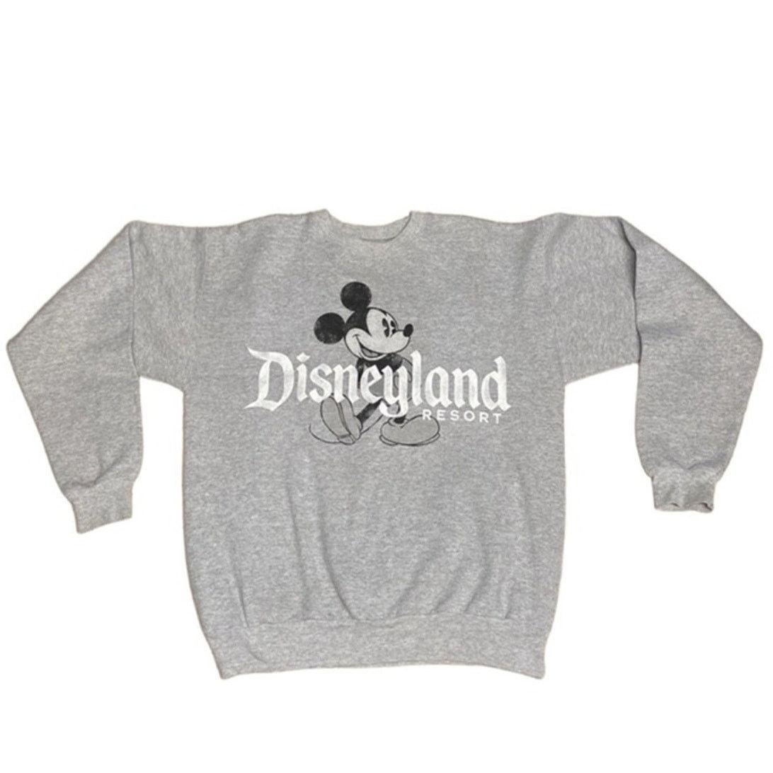 Hanes Vintage Disney Streetwear Gray Mickey Mouse Sweatshirt M Size M / US 6-8 / IT 42-44 - 2 Thumbnail