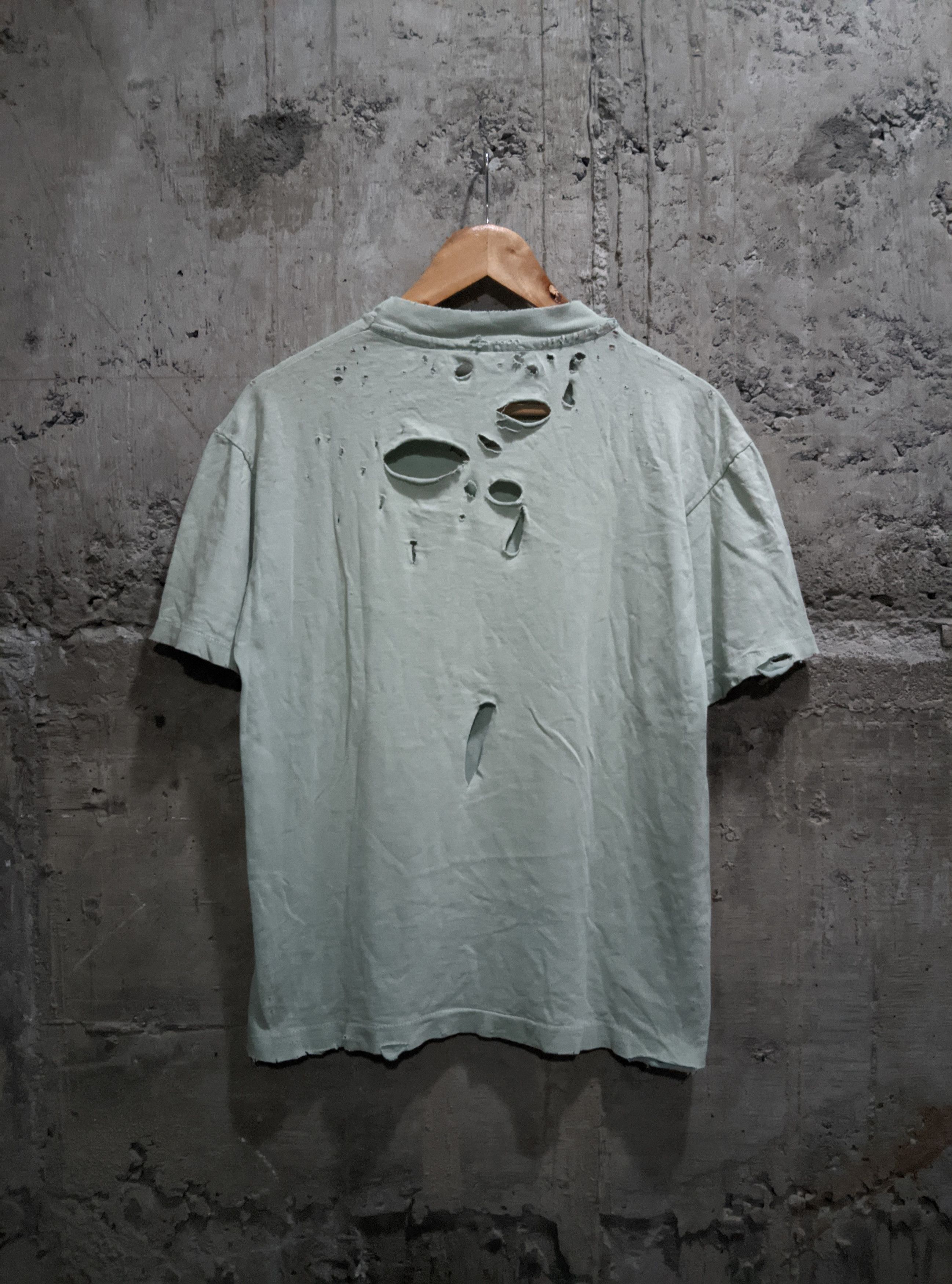 Vintage Vintage thrashed blank distressed faded destroyed erd Size US M / EU 48-50 / 2 - 2 Thumbnail