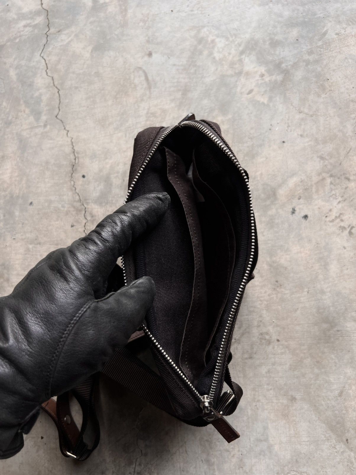 Yohji Yamamoto Yohji Yamamoto Y'SACCS bag Leather Size ONE SIZE - 16 Thumbnail