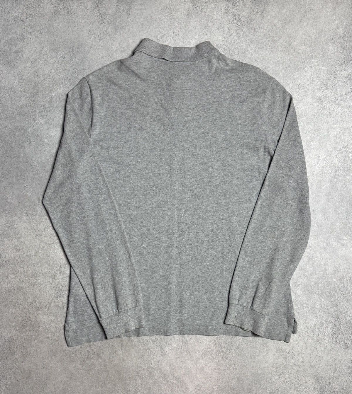 Polo Ralph Lauren Polo Ralph Lauren Vintage Polo Shirt Long Sleeve Small Pony Size US XL / EU 56 / 4 - 2 Thumbnail