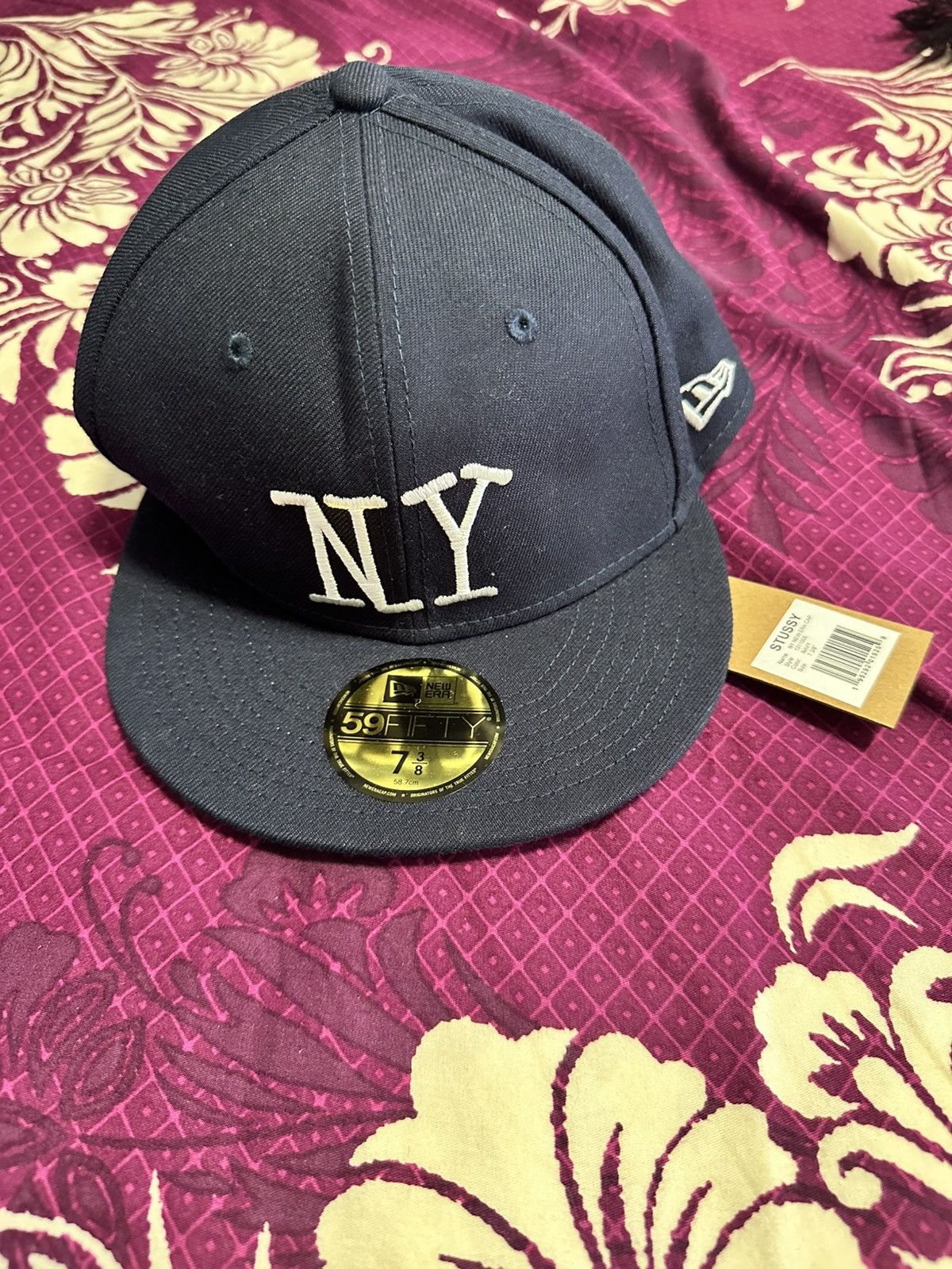 Stussy x New era NY hat