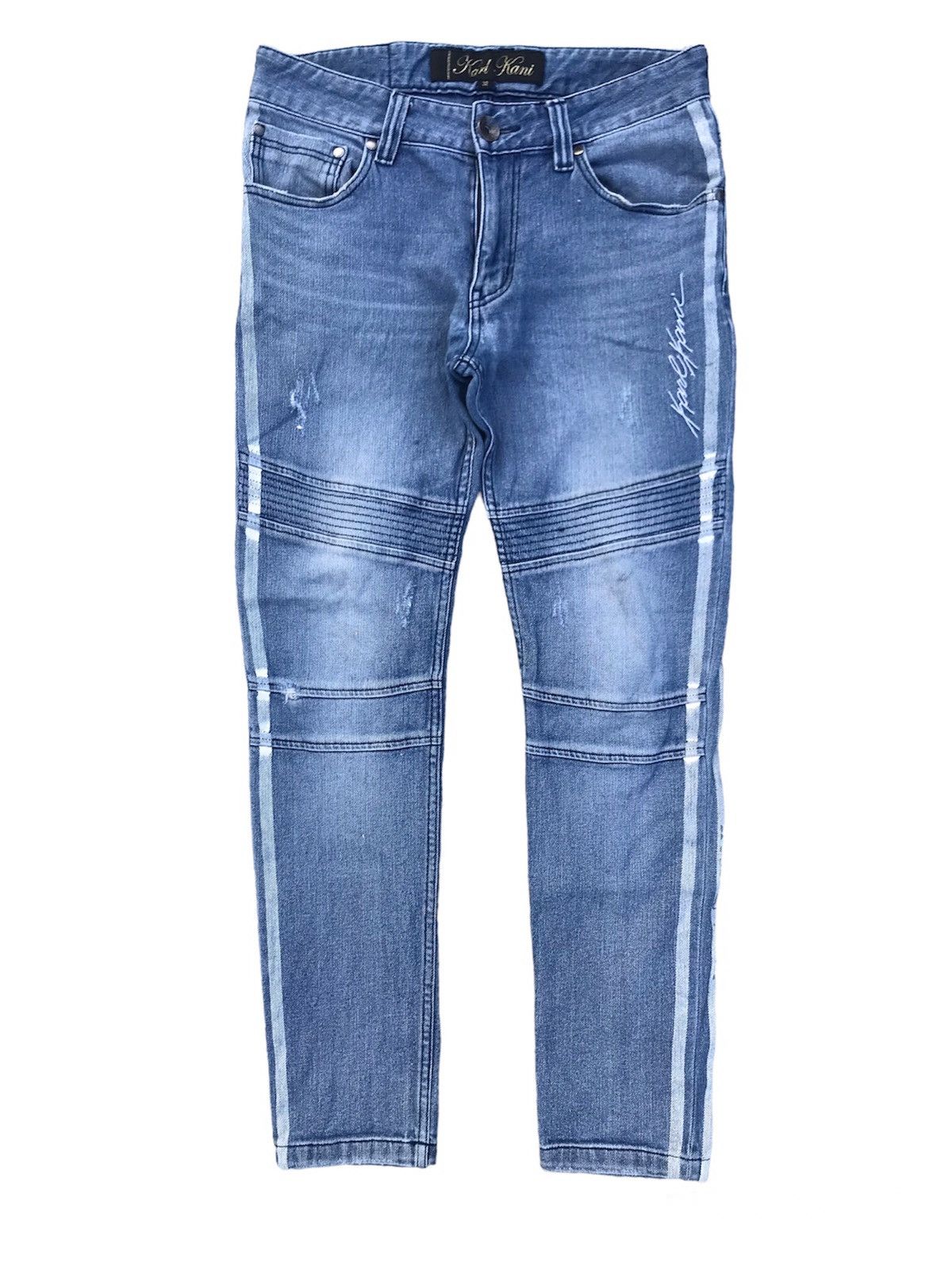 Karl Kani Karl Kani Sideline Biker Skinny Denim Size US 32 / EU 48 - 1 Thumbnail