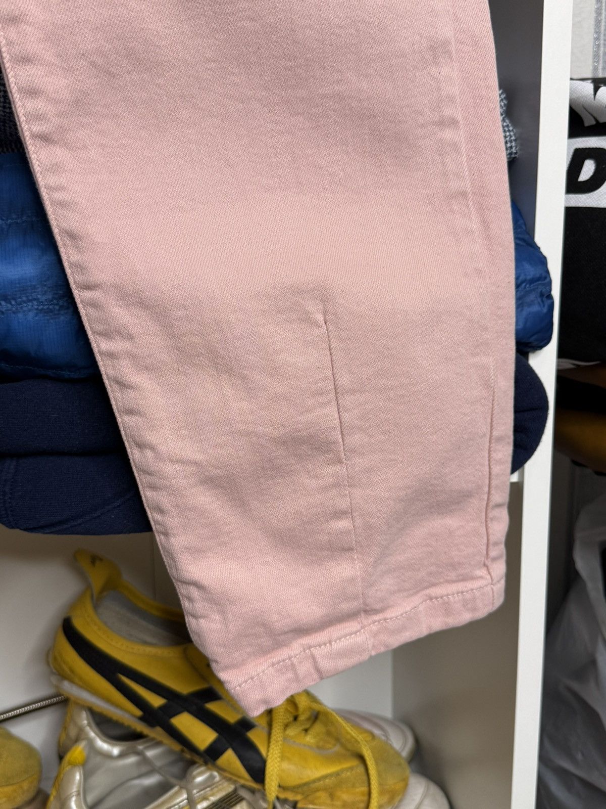 Sezane Sezane Luxury Pink Jeans size 36 Size 25" / US 0 / IT 36 - 4 Thumbnail
