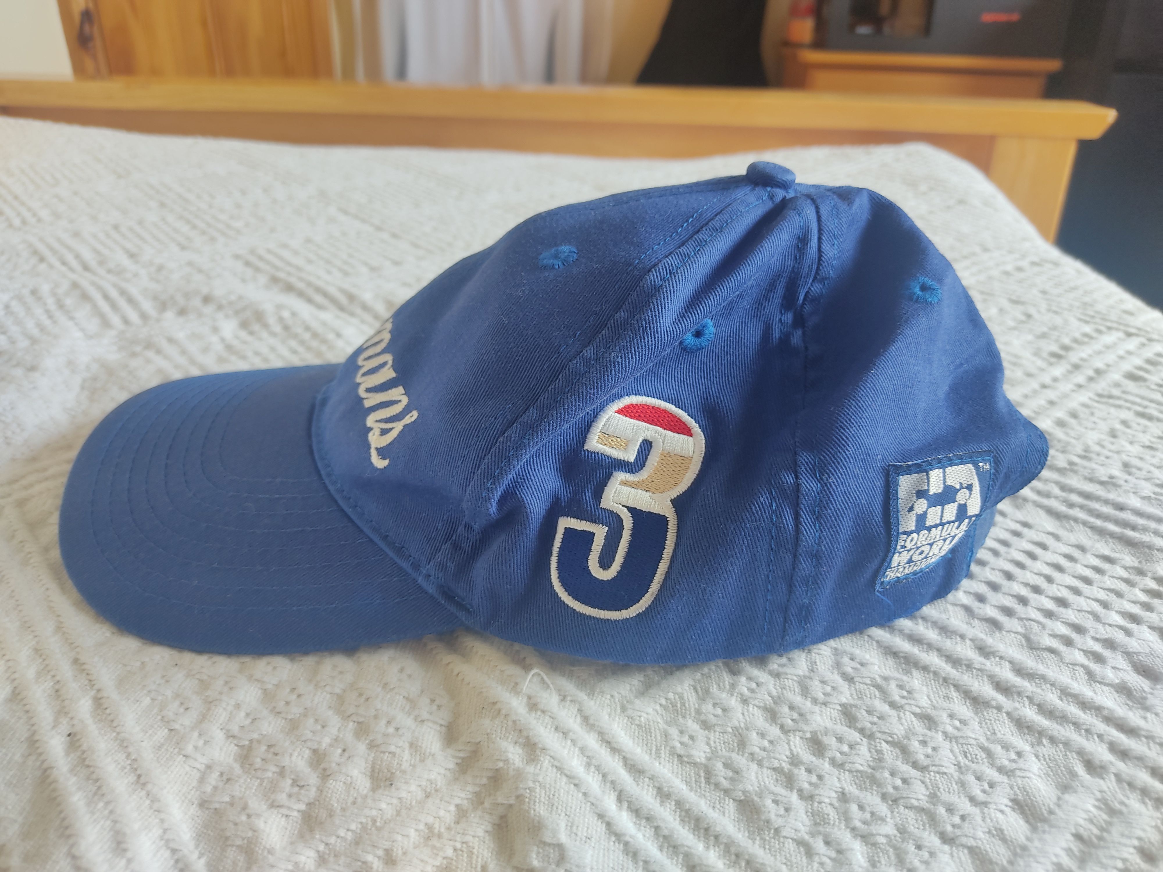Formula 1 Williams Rothmans 1997 Villeneuve Cap Size ONE SIZE - 2 Thumbnail