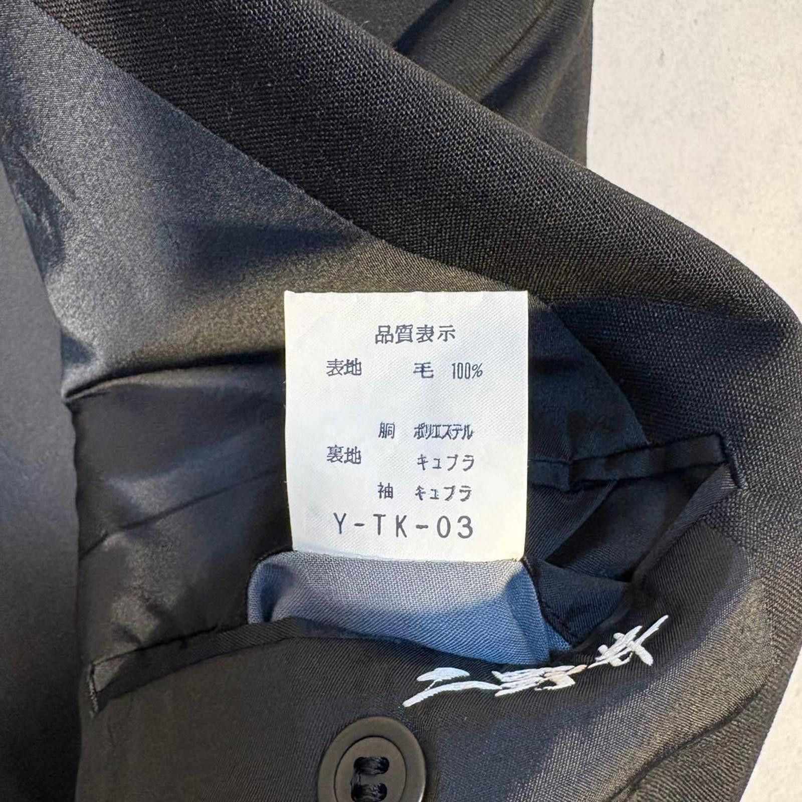 Dior Dior - Black Double-Breasted Suit Wide Trousers Size 38R - 9 Thumbnail