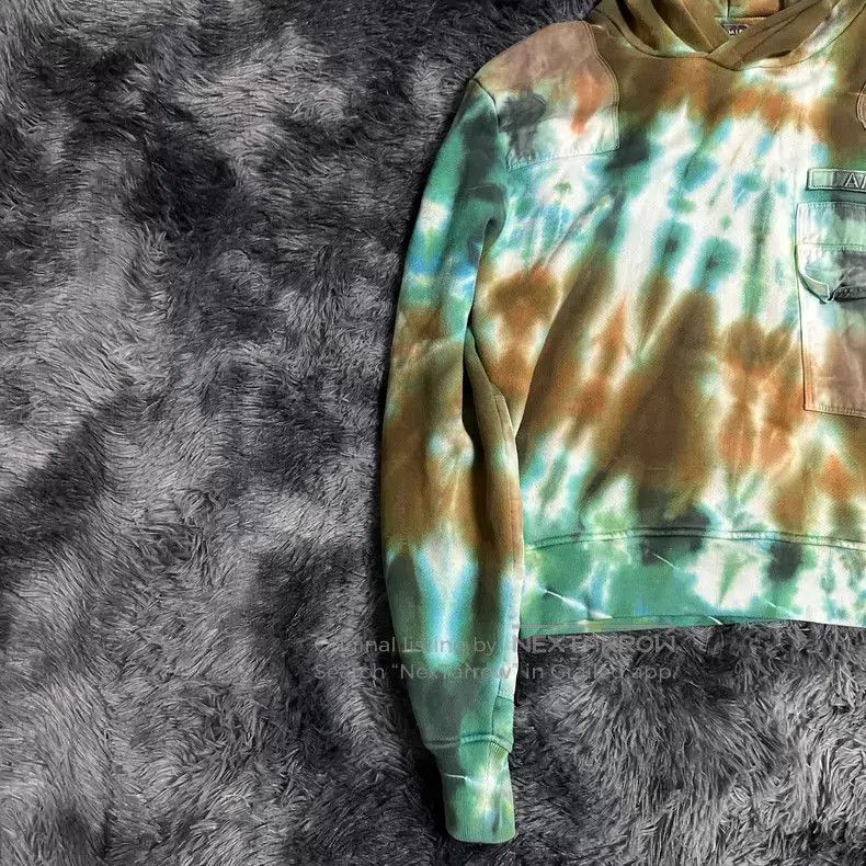 Amiri Amiri Green tie-dye hoodie Size US XS / EU 42 / 0 - 3 Thumbnail