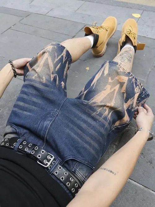 Jean Kiuchi x Ayami Vintage Retro Denim jeans jorts shorts Size US 32 / EU 48 - 4 Thumbnail