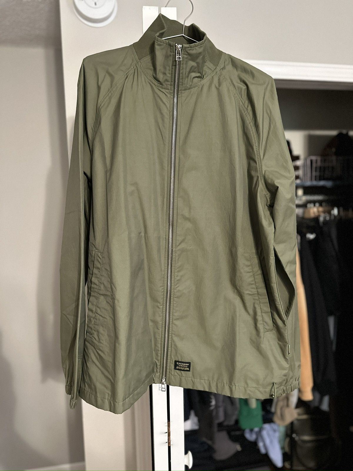 Maharishi Maharishi Miltype track jacket olive green Size US XL / EU 56 / 4 - 1 Thumbnail