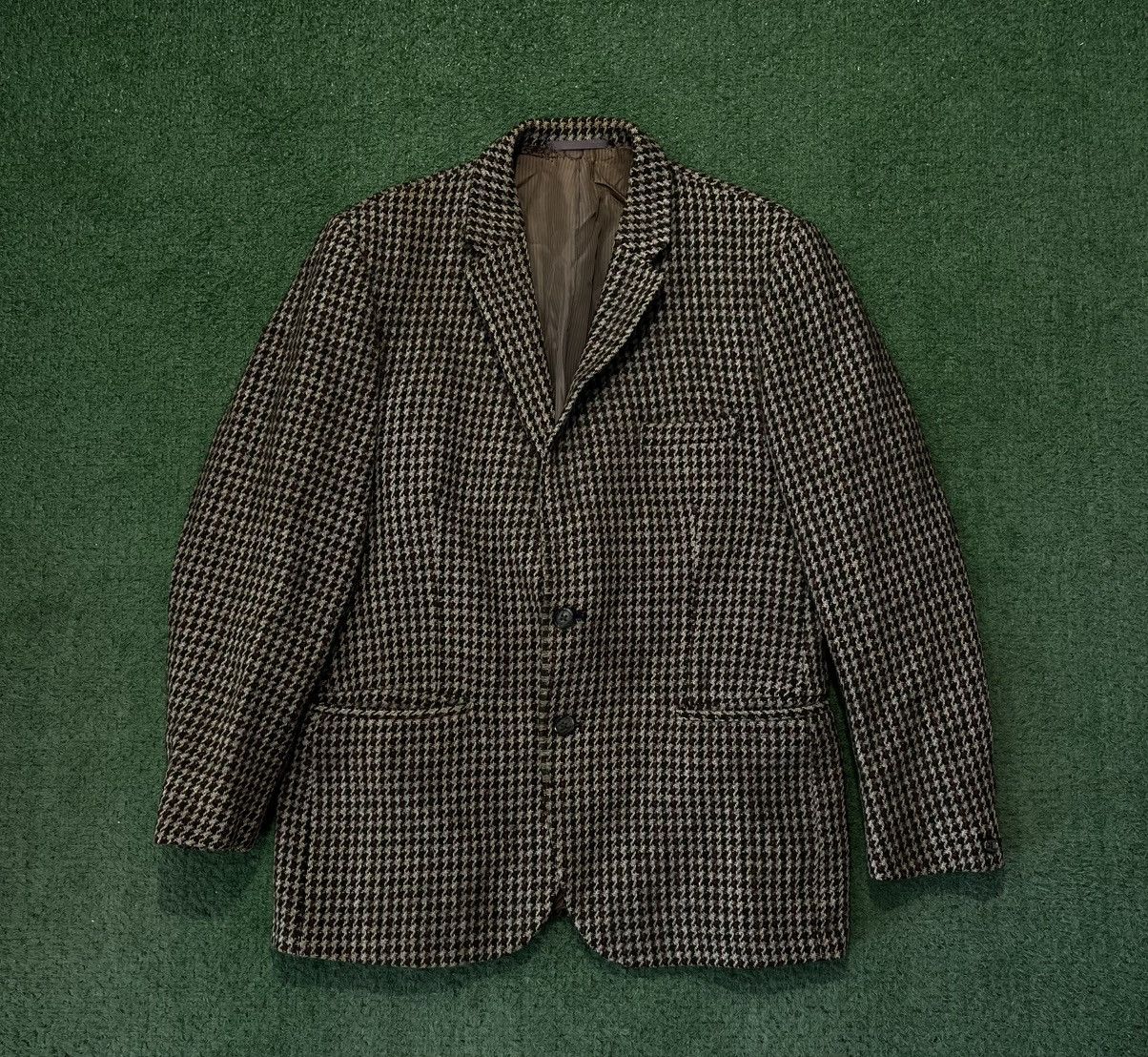 Harris Tweed × Vintage Harris Tweed Wool Blazer Vintage Size 46R - 1 Thumbnail