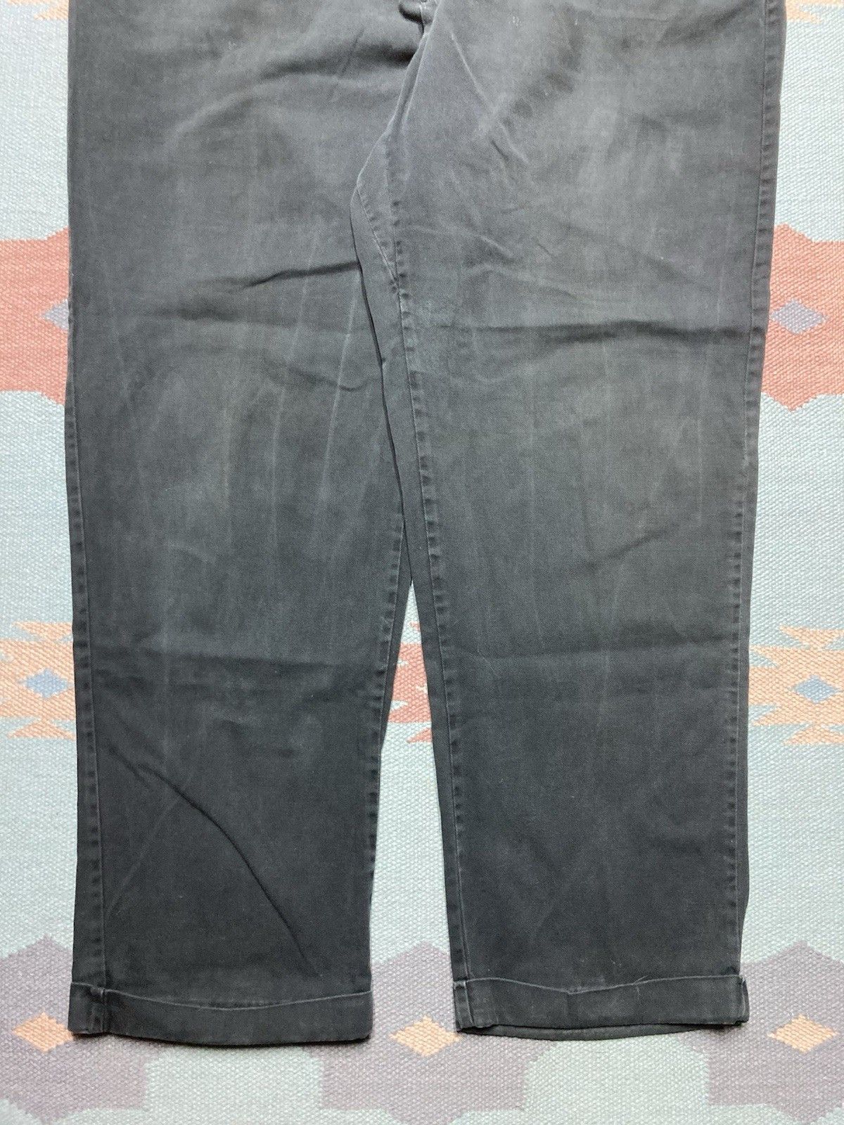 Vintage 1950s chino work pants sail cloth cotton twill work 43x30 Size US 42 / EU 58 - 5 Thumbnail