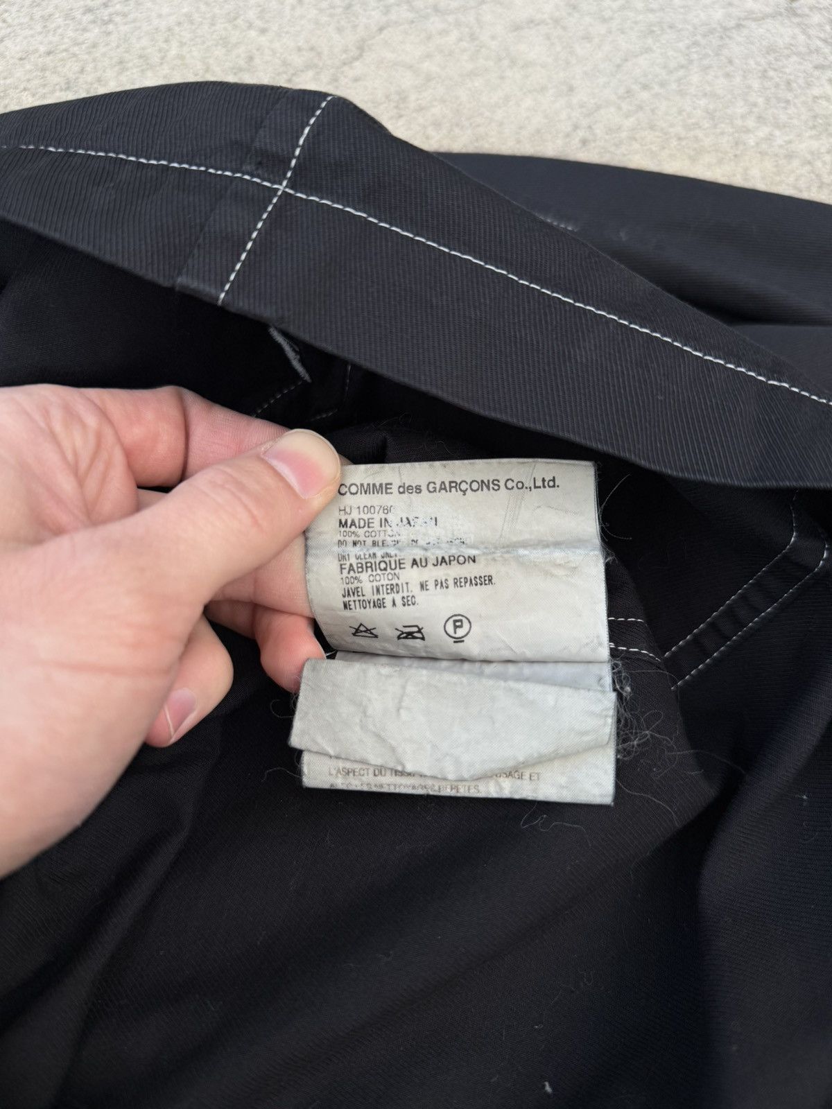 Comme des Garcons Homme Vintage Comme des Garcons Homme Jacket Size US M / EU 48-50 / 2 - 9 Thumbnail