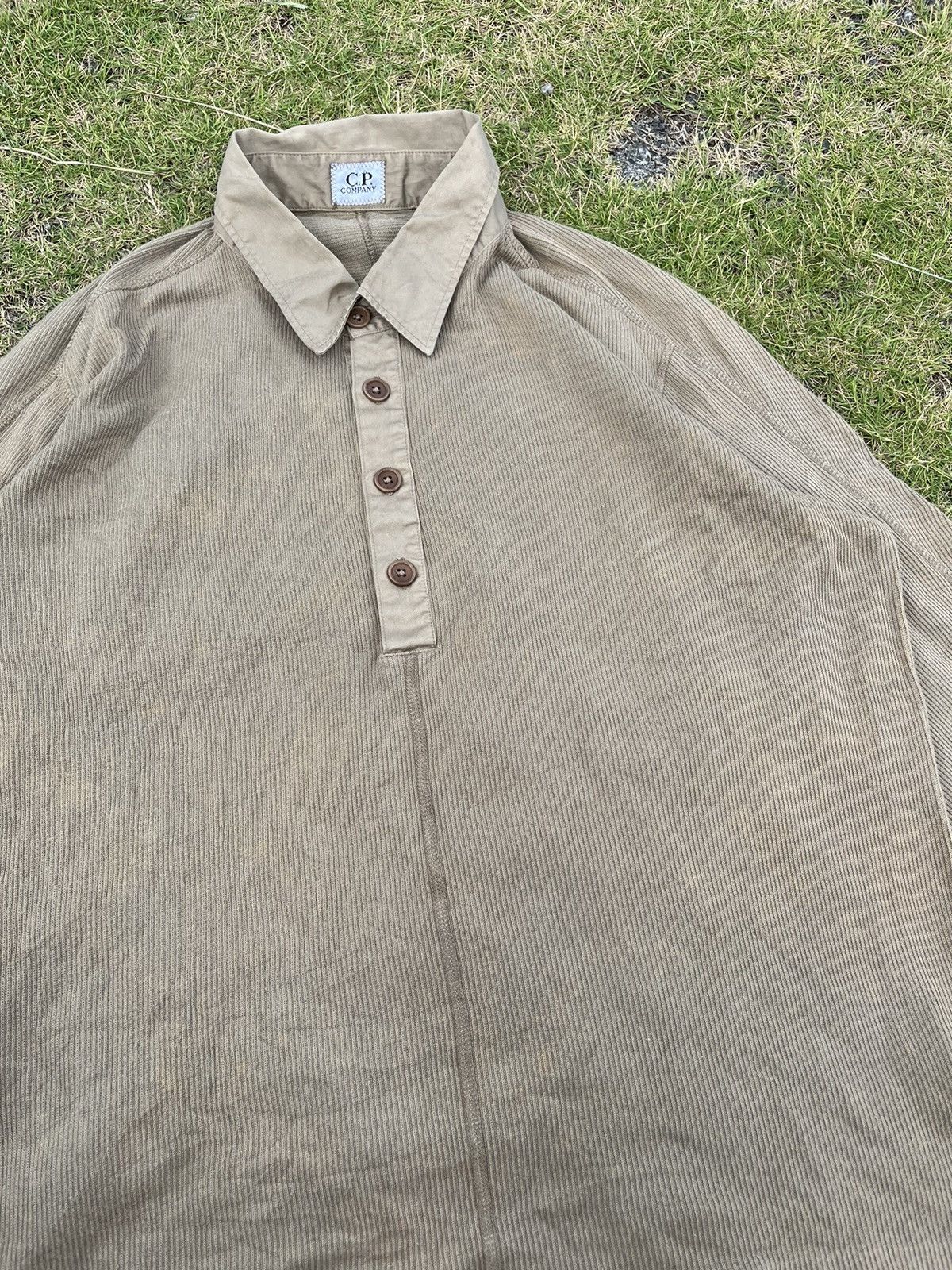 C.P. Company × Designer × Vintage Vintage C.P Company Shirts Button Up Long Sleeve Size US L / EU 52-54 / 3 - 3 Thumbnail