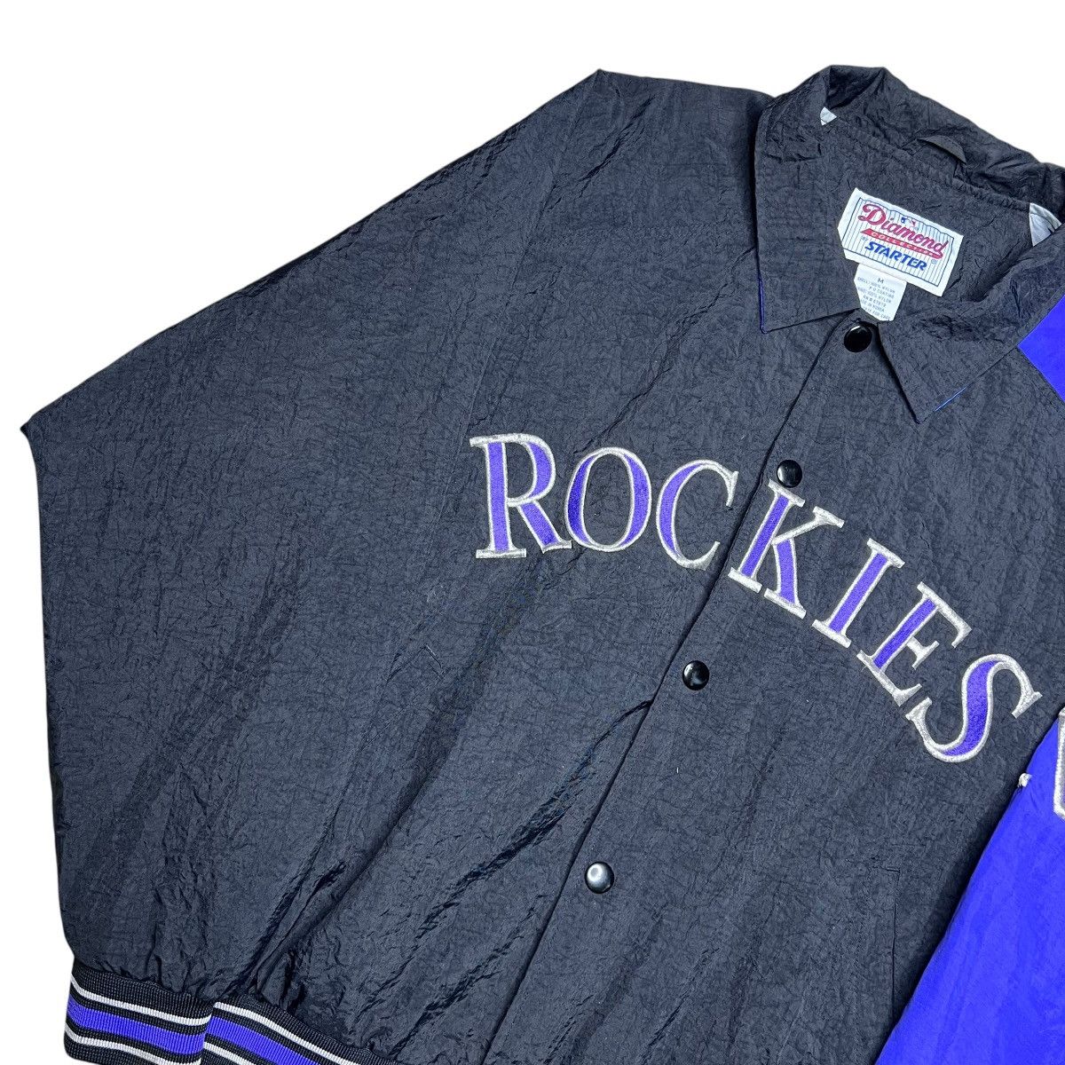Starter 1990s MLB Colorado Rockies Starter Diamond Collection Jacket Size US M / EU 48-50 / 2 - 16 Thumbnail