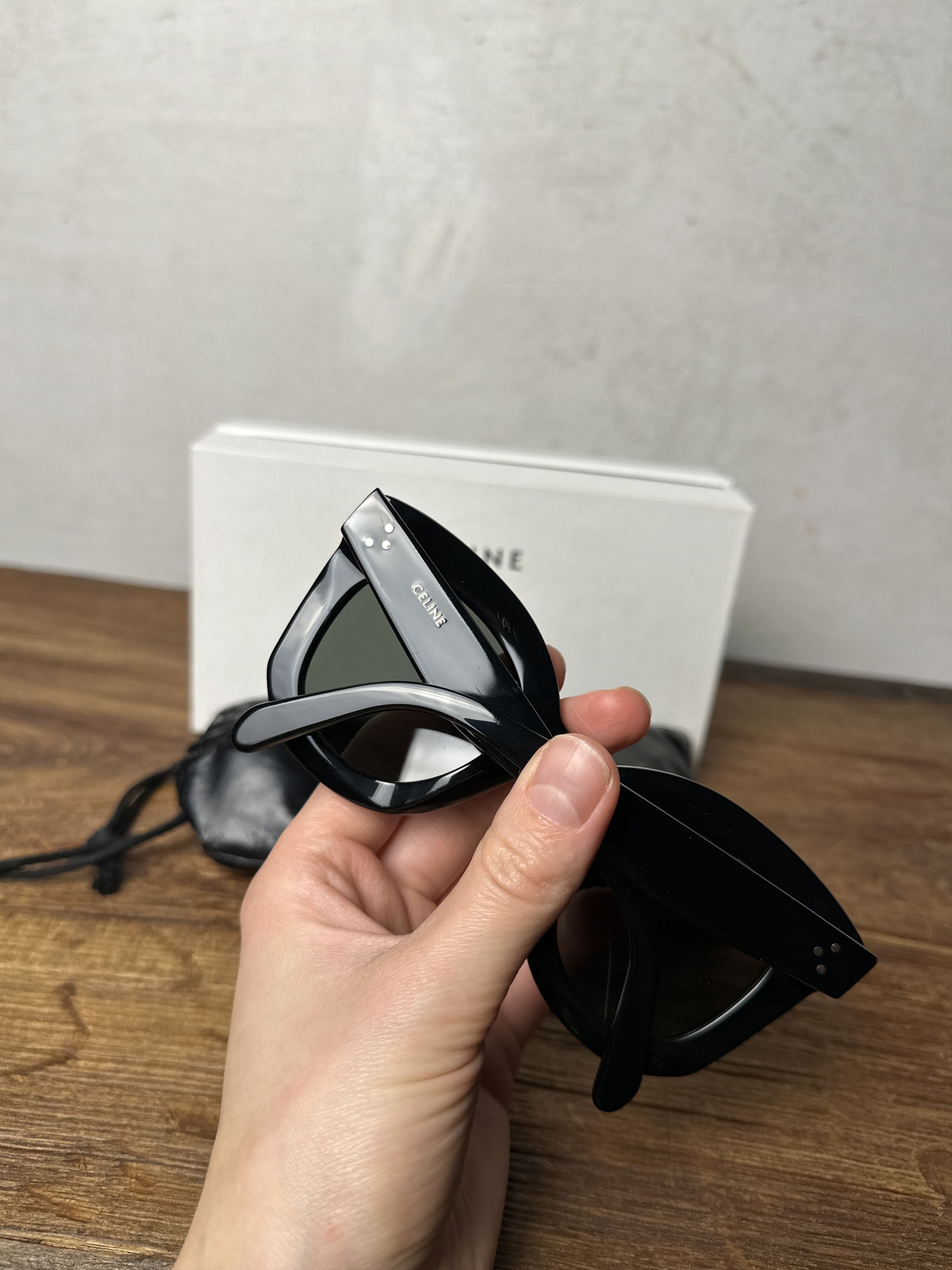 Celine Celine Marta Oversized Sunglasses Size ONE SIZE - 7 Thumbnail