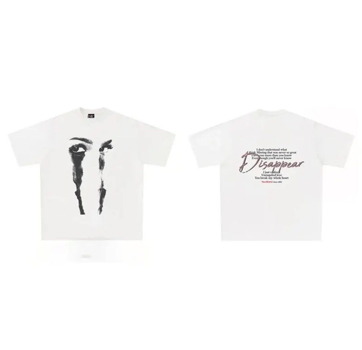 Japanese Brand × Vintage Streetwear Harajuku Cry Printed T-Shirt y2k Size US M / EU 48-50 / 2 - 3 Thumbnail