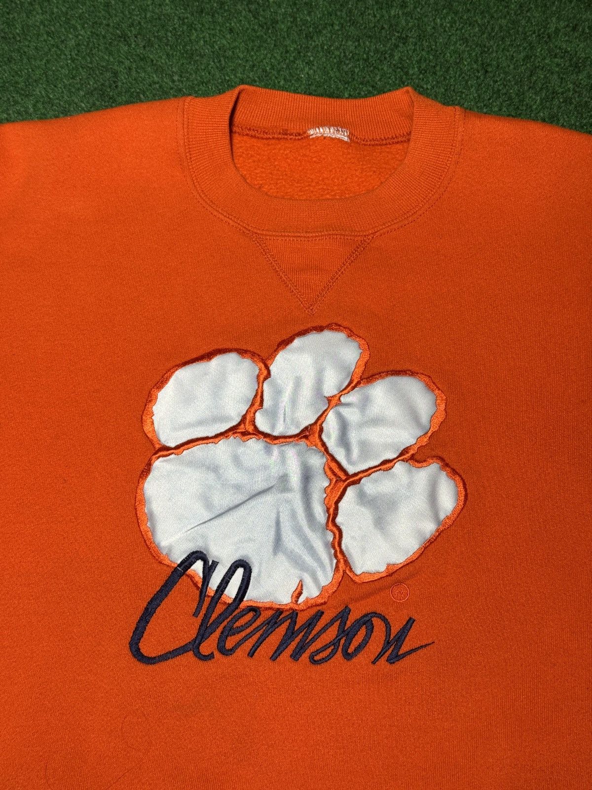 Russell Athletic Vintage 90s Clemson Russell Athletic XL College Sweatshirt Size US XL / EU 56 / 4 - 2 Thumbnail
