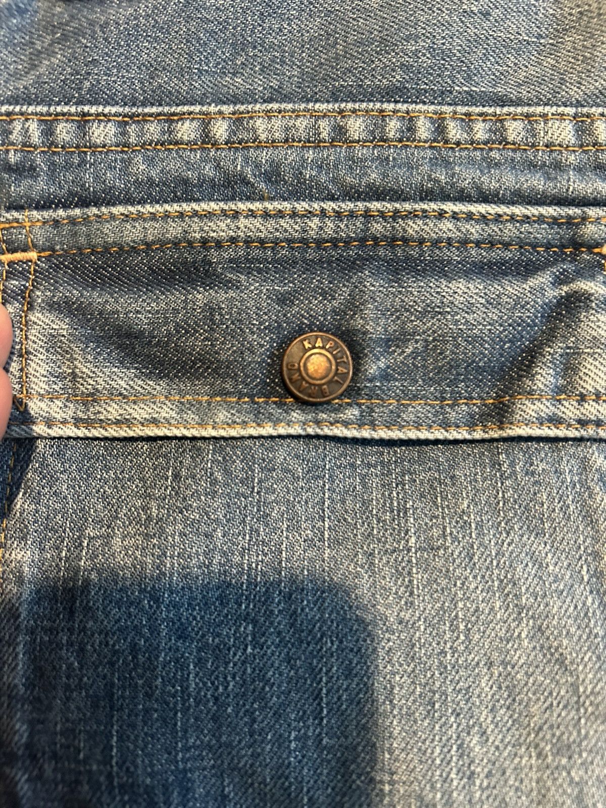 Japanese Brand × Kapital Kapital BUSH Flare Pants (CACTUS Embroidery) - Pro Size US 32 / EU 48 - 11 Thumbnail