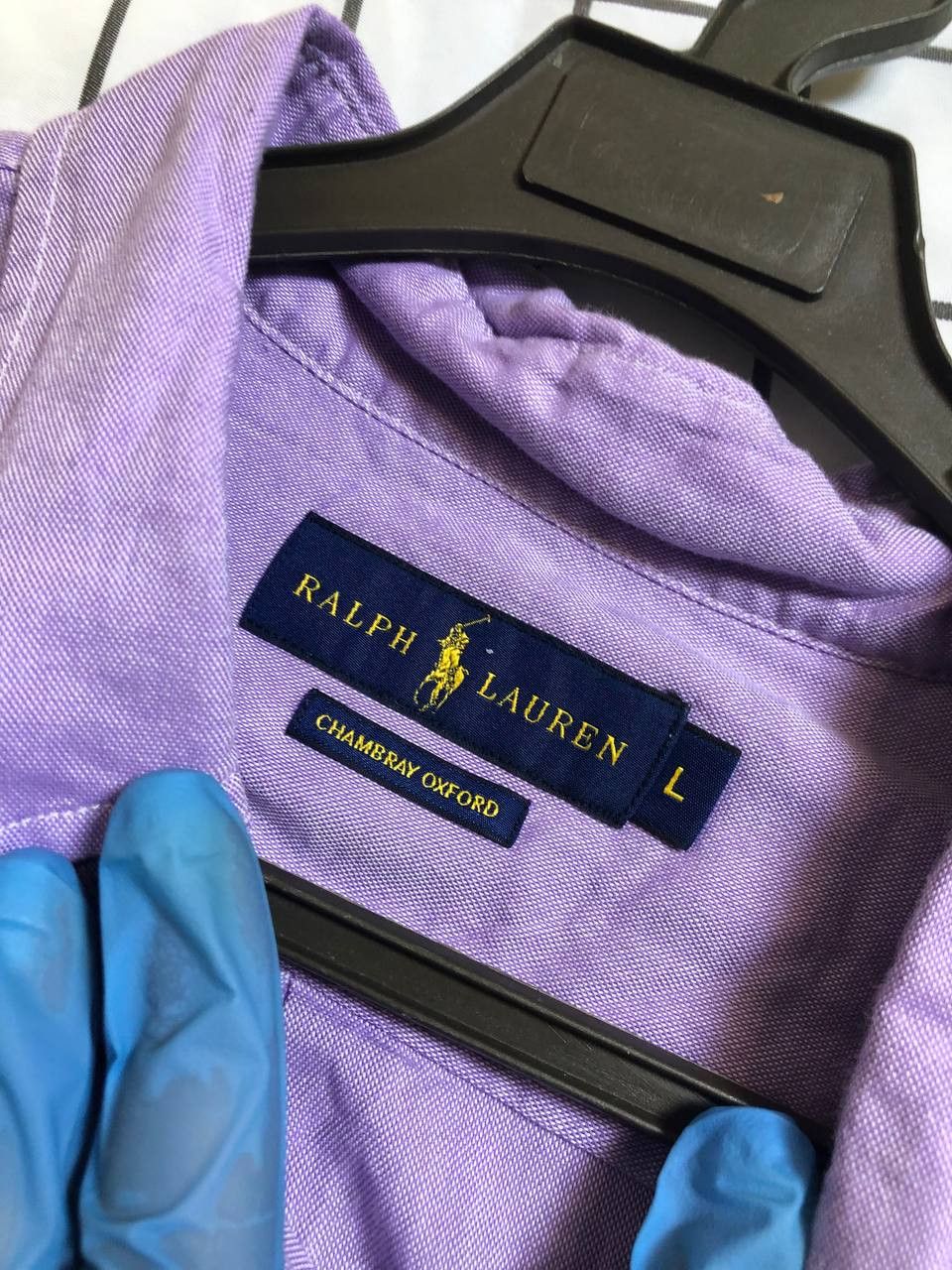 Polo Ralph Lauren Ralph Lauren Shirt Mens Purple Striped Custom Fit Small Pony Size US L / EU 52-54 / 3 - 8 Thumbnail