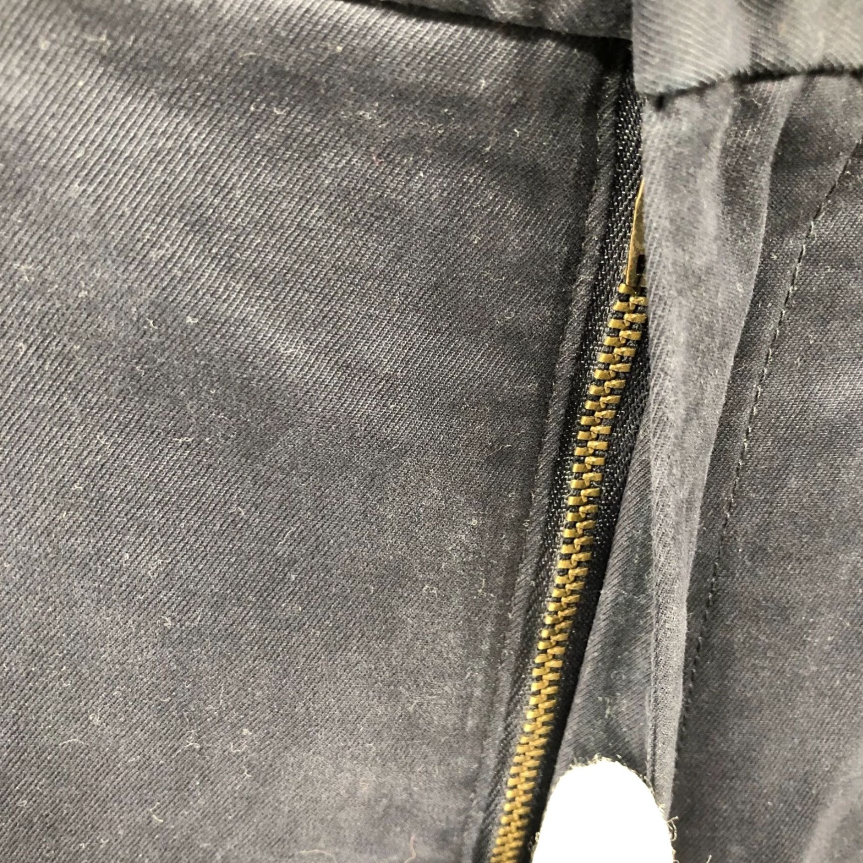 Banana Republic VINTAGE Banana Republic Fulton Skinny Chino Pant Mens 32x34 Navy Blue Stretch Slim Flat Front 32 Regular Blue Size US 32 / EU 48 - 5 Thumbnail