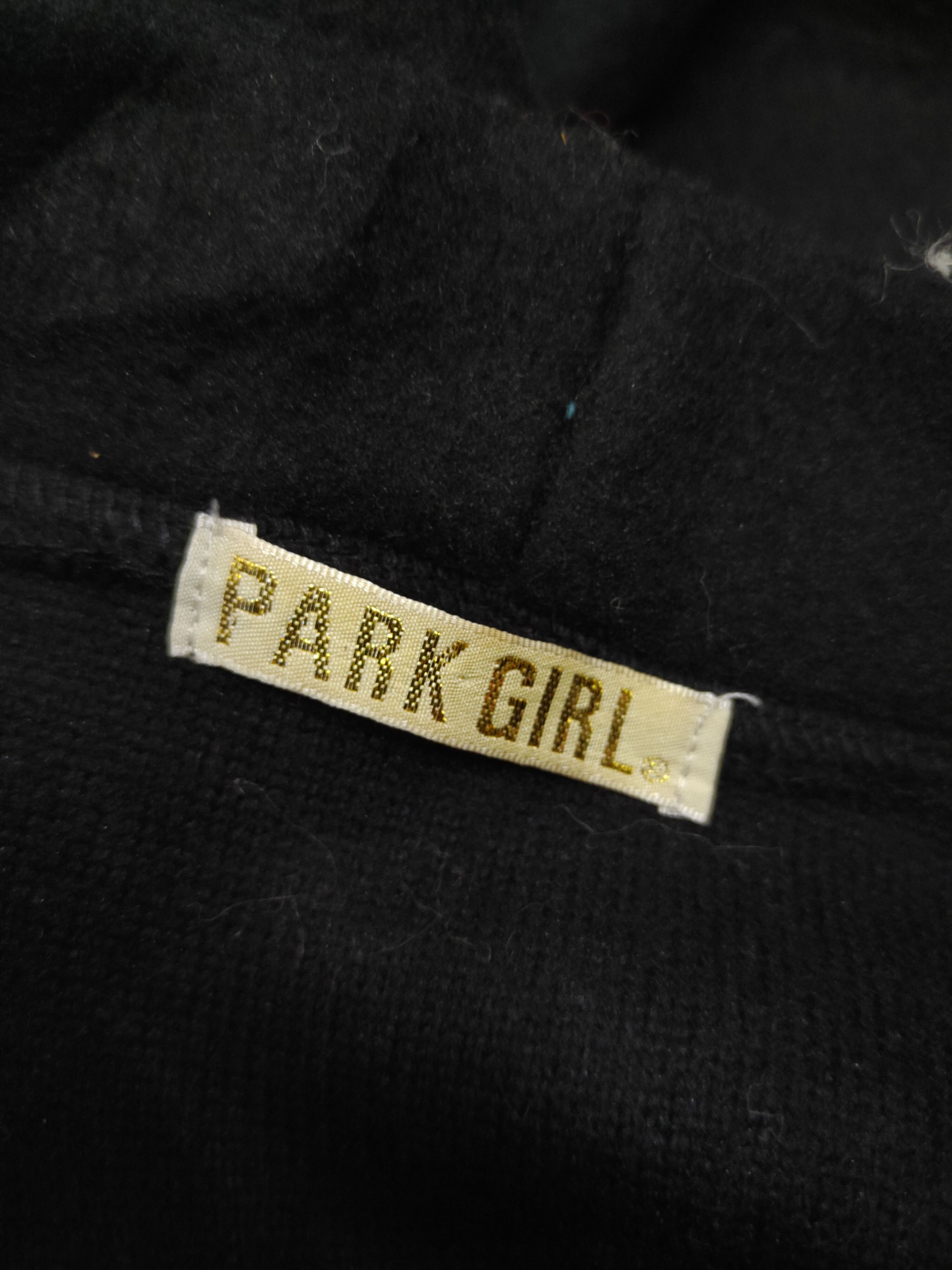 Japanese Brand × Vintage Avant garde fashion by Park Girl Black Long Cardigan Size M / US 6-8 / IT 42-44 - 12 Thumbnail