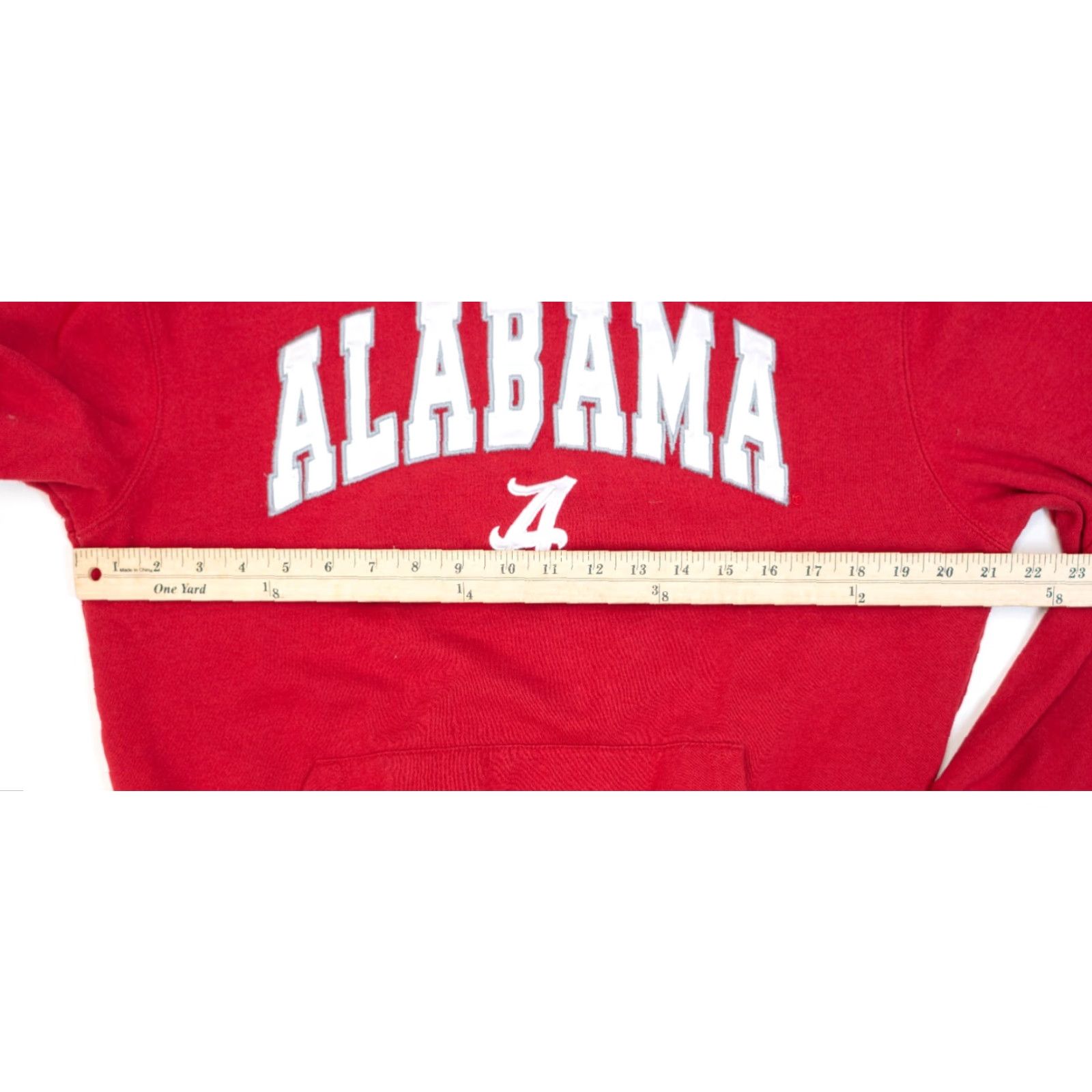 Vintage VINTAGE Alabama Crimson Tide Hoodie Women M Red NCAA University Sweatshirt Pullover Logo Embroidered Colosseum, 90s, Football, College, USA Size M / US 6-8 / IT 42-44 - 6 Thumbnail